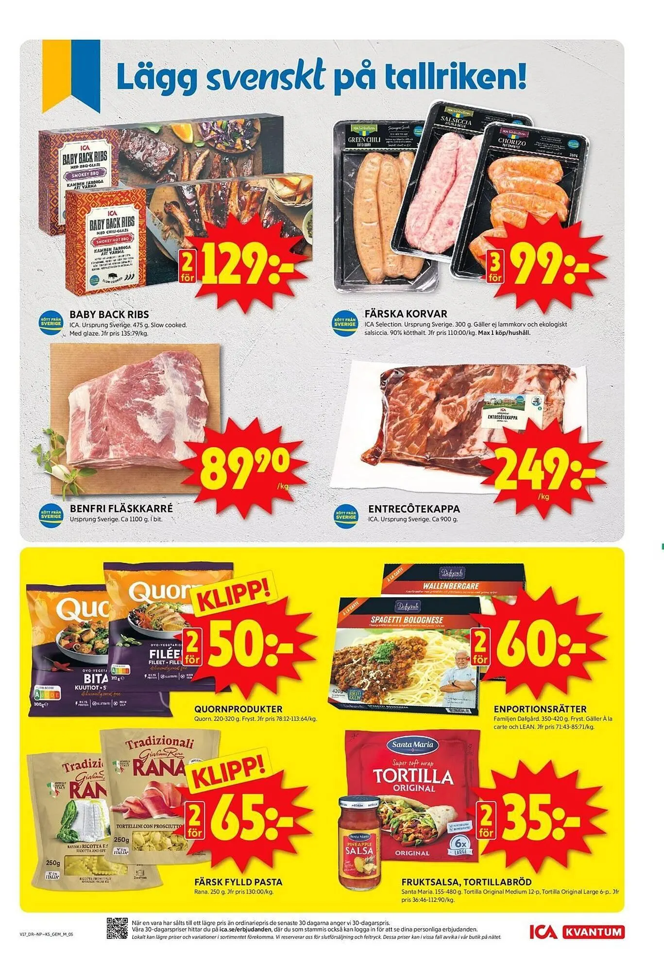 ICA Kvantum reklamblad från 22 april till 27 april 2025 - Reklamblad sidor 5