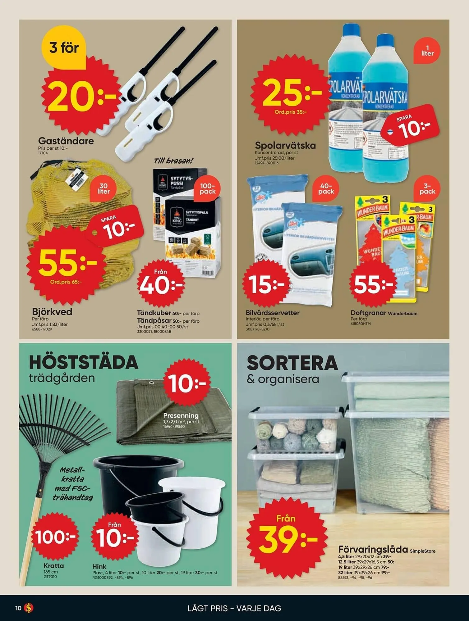 DollarStore annonsblad från 27 oktober till 2 november 2025 - Reklamblad sidor 10