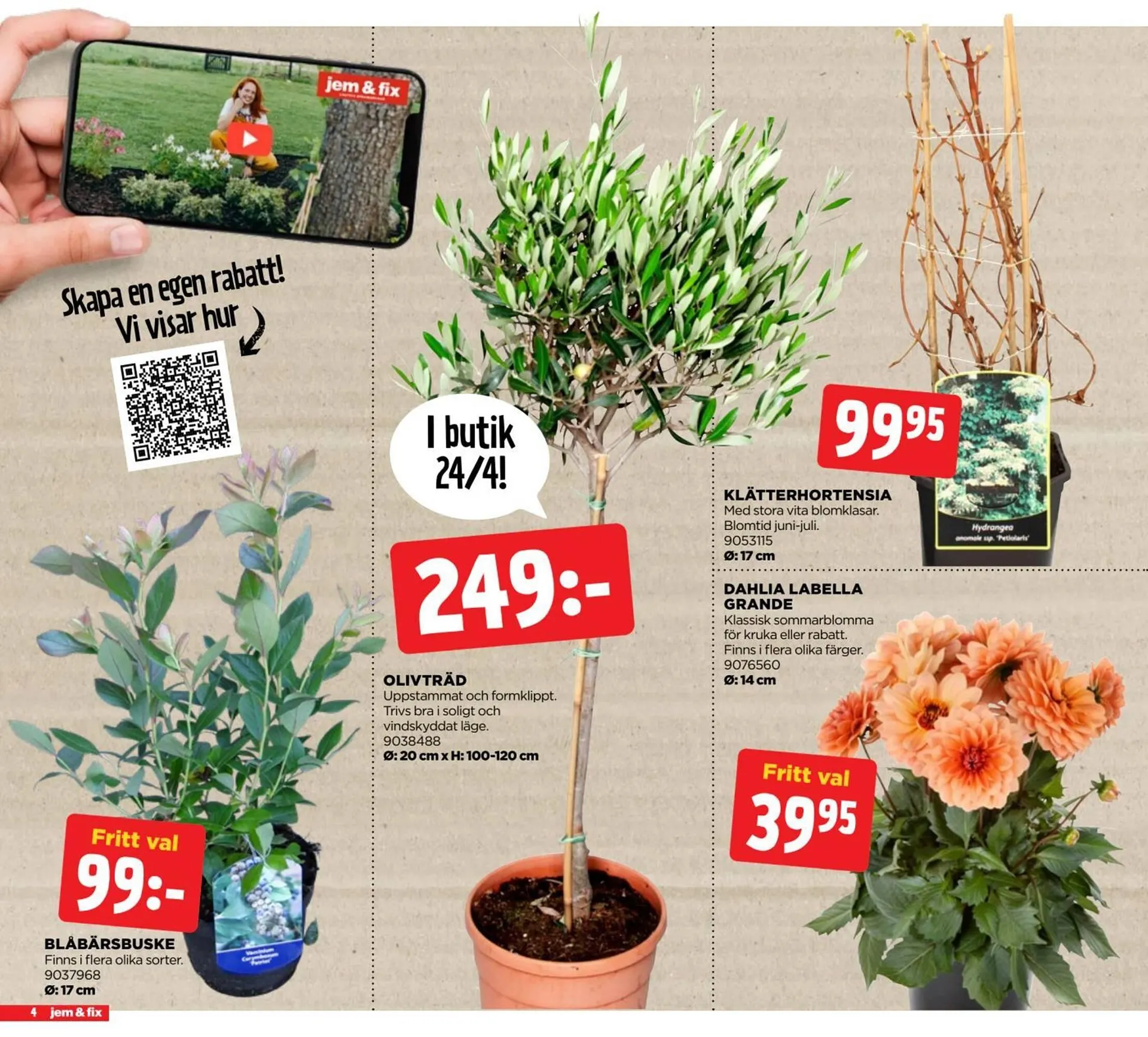 Jem&Fix reklamblad från 20 april till 4 maj 2026 - Reklamblad sidor 4