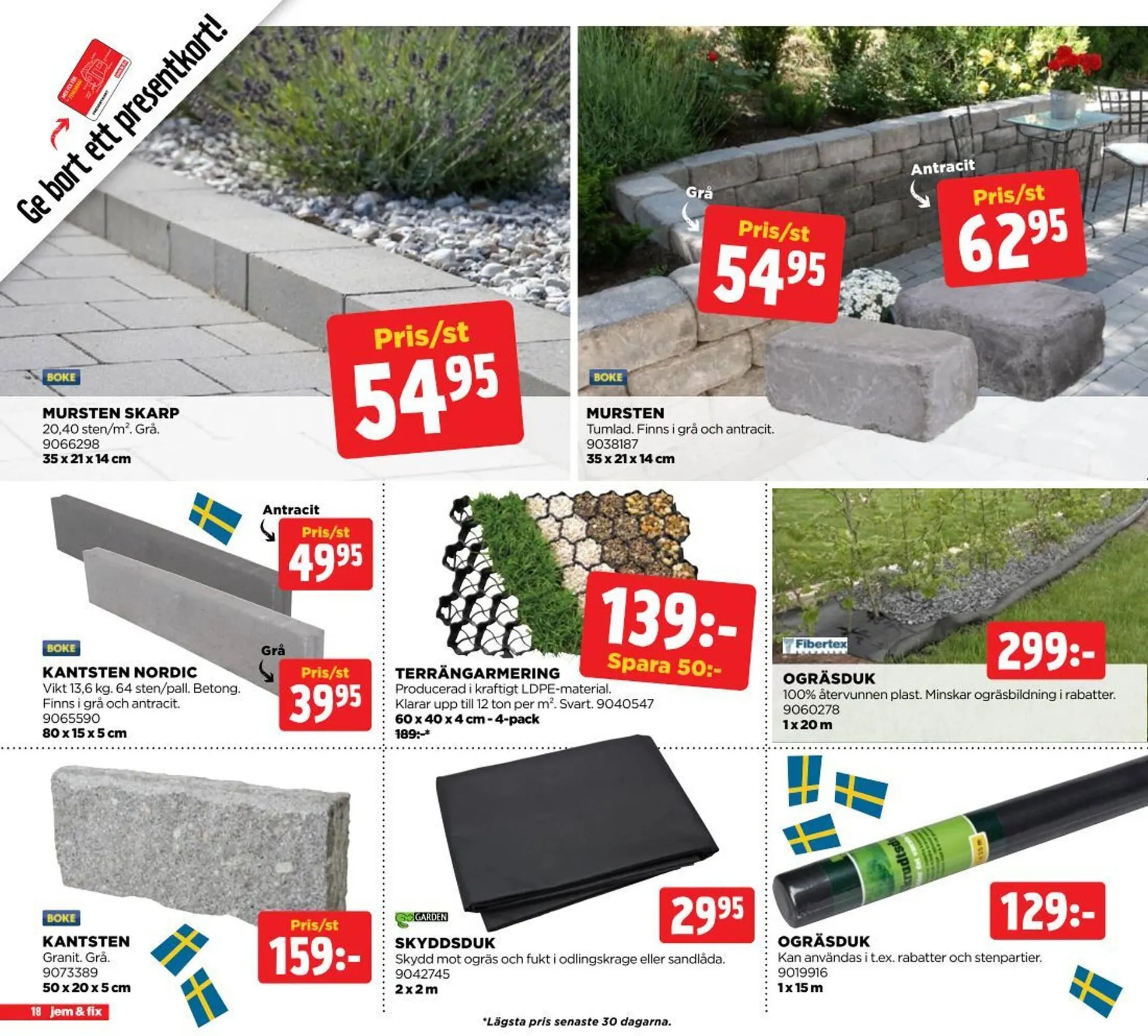 Jem&Fix reklamblad från 7 april till 13 april 2025 - Reklamblad sidor 18