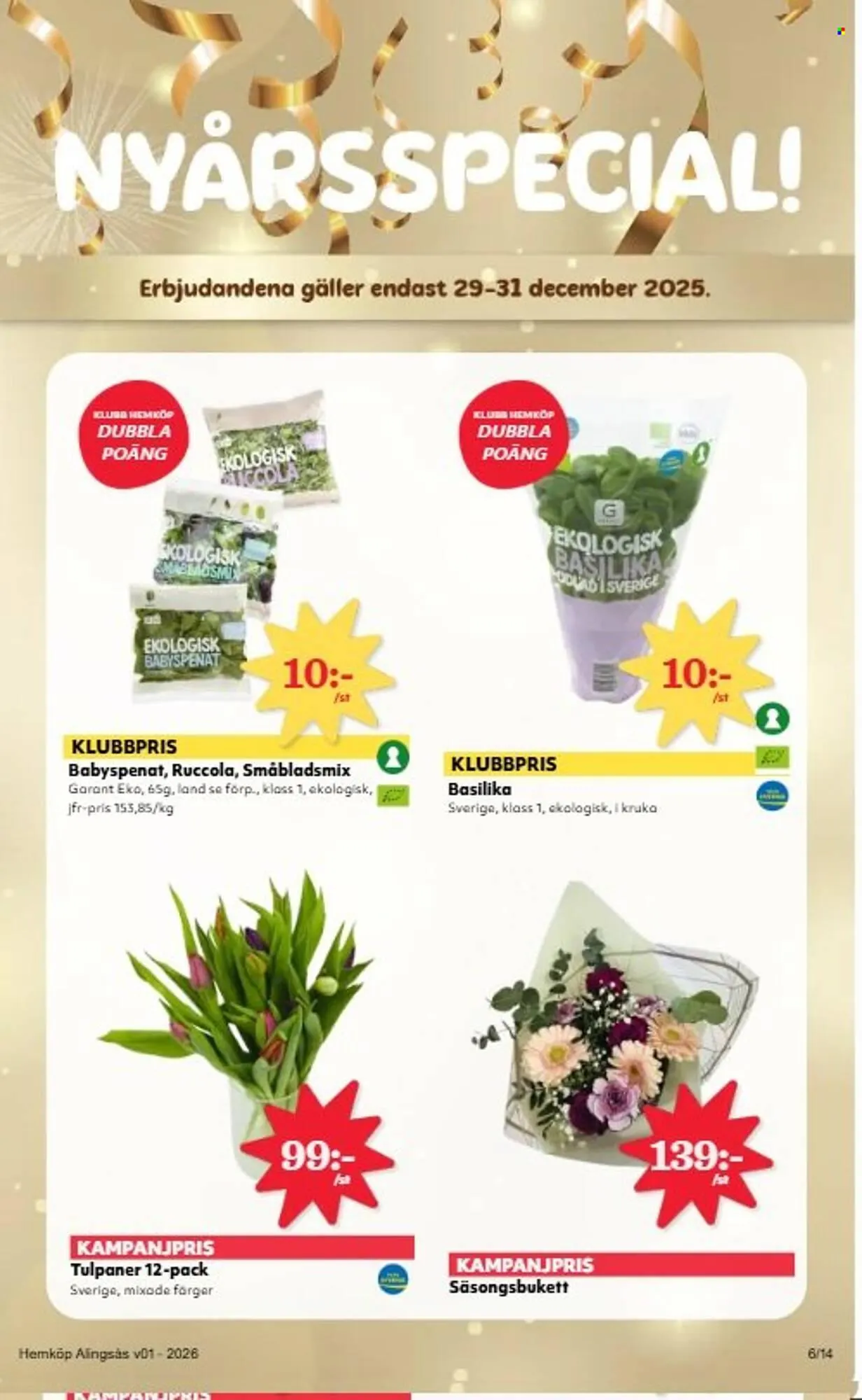 Hemköp reklamblad från 29 december till 4 januari 2026 - Reklamblad sidor 6