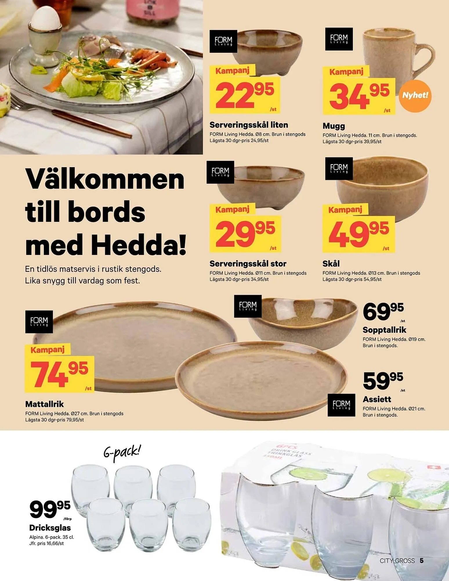 City Gross reklamblad från 3 november till 30 november 2025 - Reklamblad sidor 5