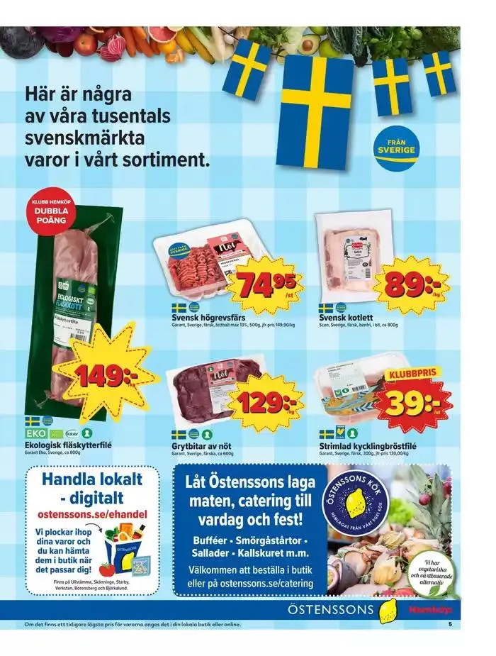 Östenssons reklambad från 26 januari till 9 februari 2025 - Reklamblad sidor 5