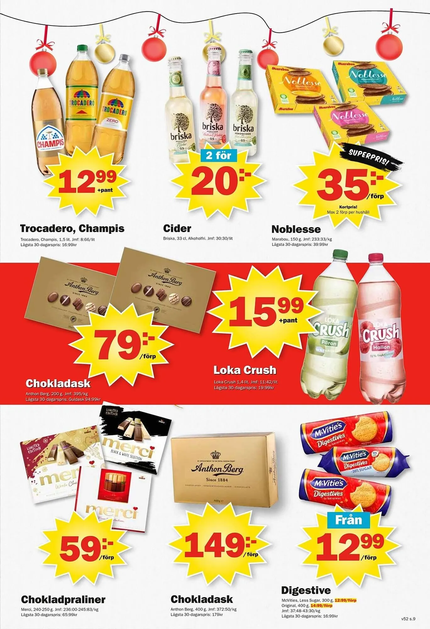 Pekås reklamblad från 22 december till 28 december 2025 - Reklamblad sidor 9