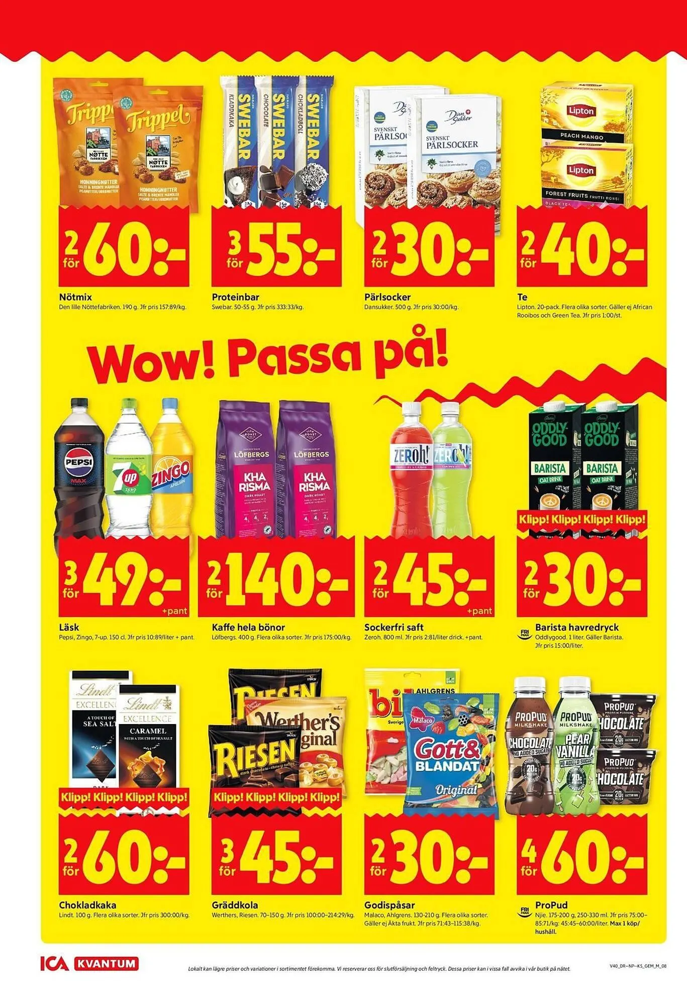 ICA Kvantum reklamblad från 29 september till 5 oktober 2025 - Reklamblad sidor 8