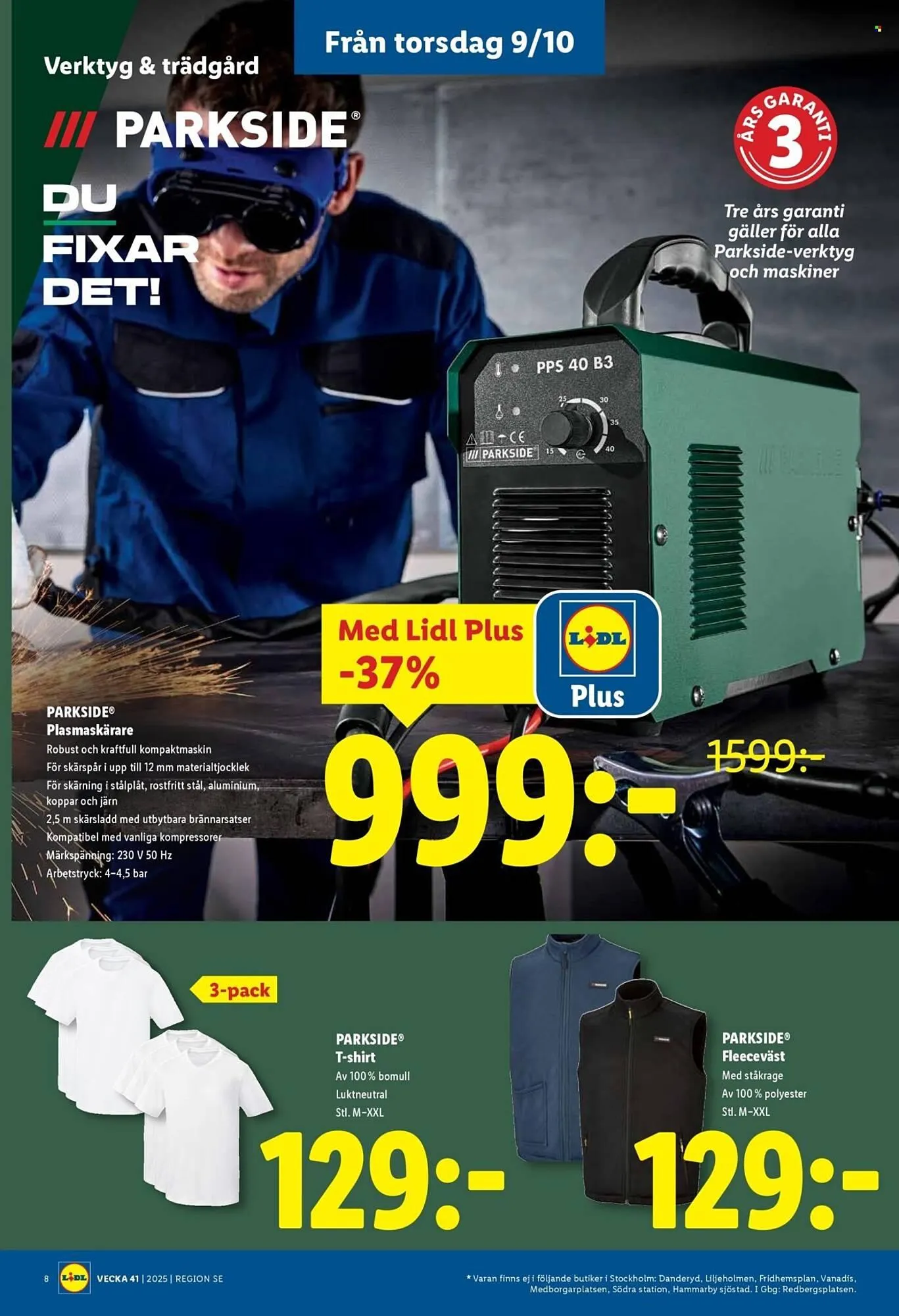 Lidl reklamblad från 8 september till 12 oktober 2025 - Reklamblad sidor 8