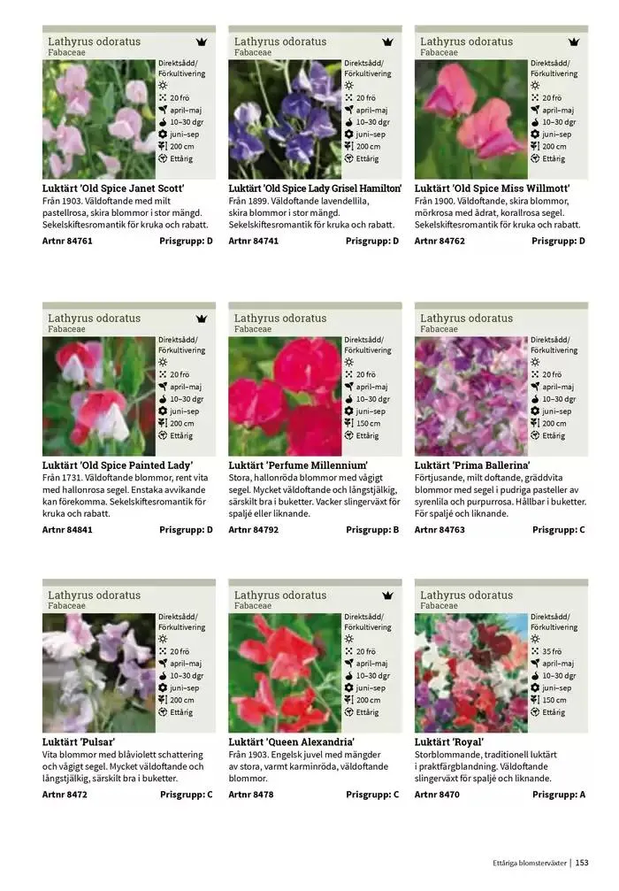 Frökatalog 2025! från 23 januari till 31 december 2025 - Reklamblad sidor 153