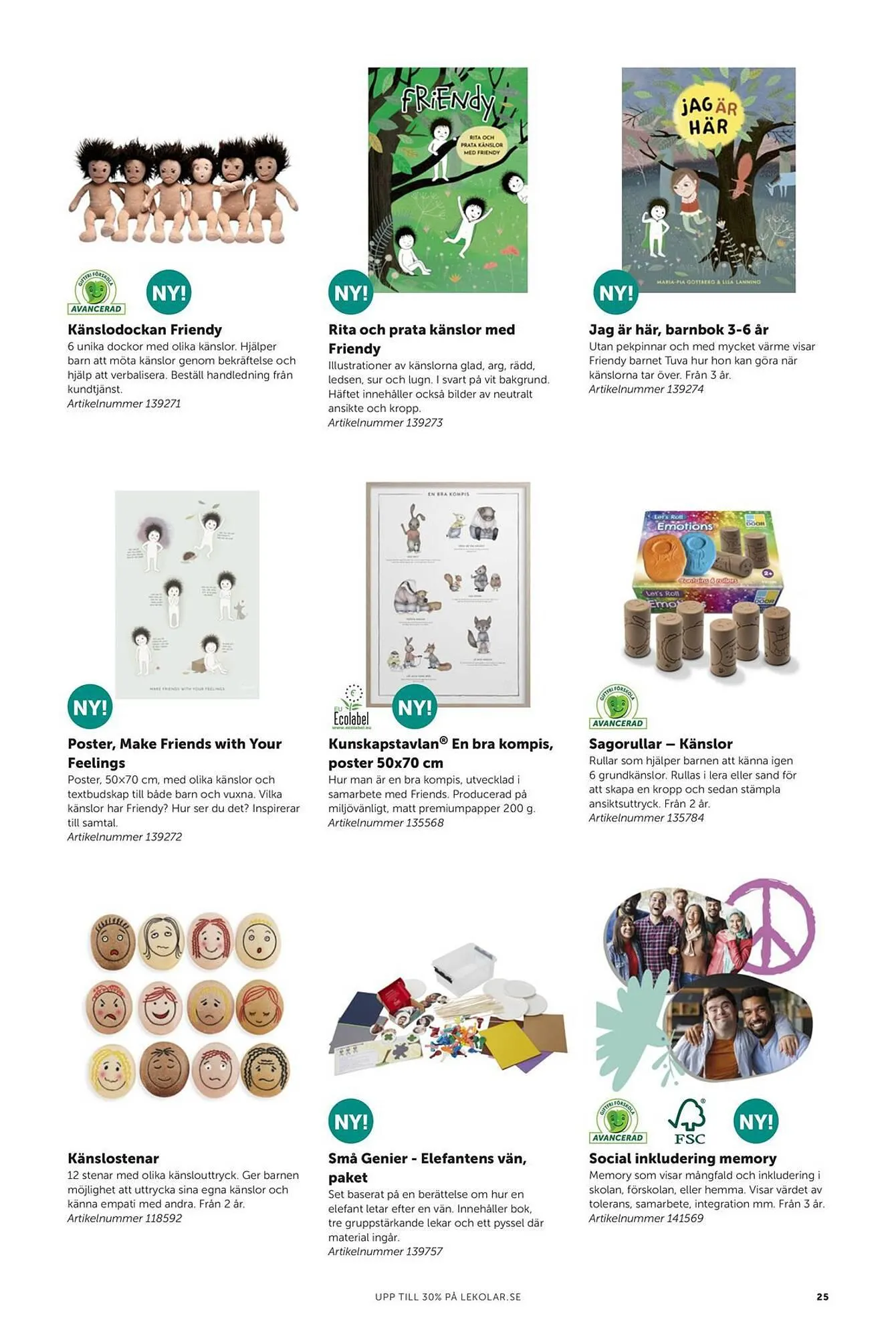 Lekolar reklamblad från 23 februari till 31 december 2024 - Reklamblad sidor 25