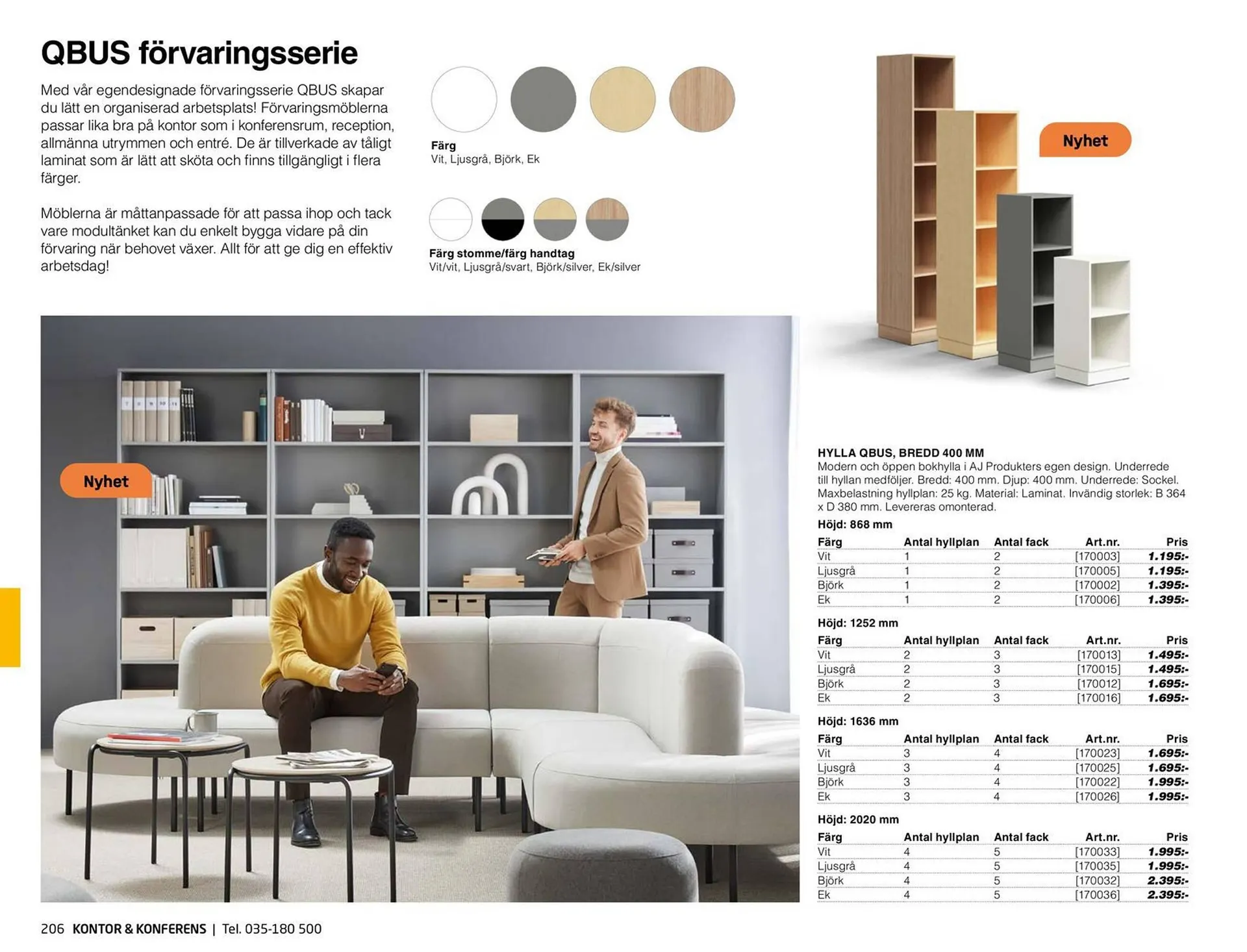 AJ Produkter reklamblad från 8 oktober till 4 december 2023 - Reklamblad sidor 206