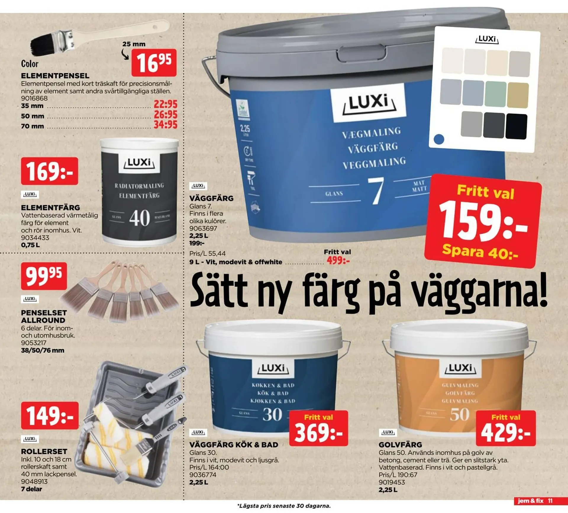 Jem&Fix reklamblad från 20 oktober till 2 november 2025 - Reklamblad sidor 11
