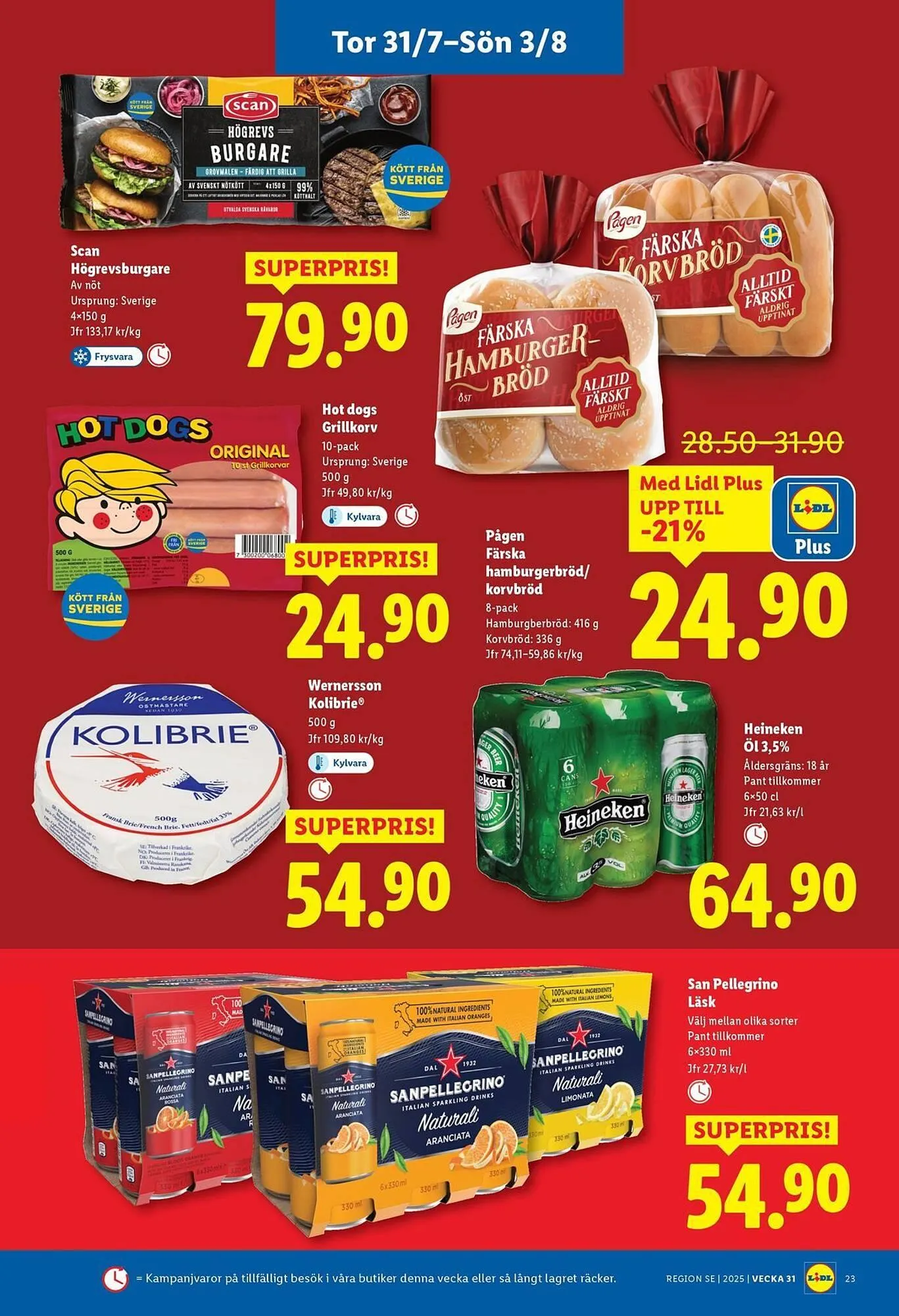 Lidl reklamblad från 28 juli till 3 augusti 2025 - Reklamblad sidor 26