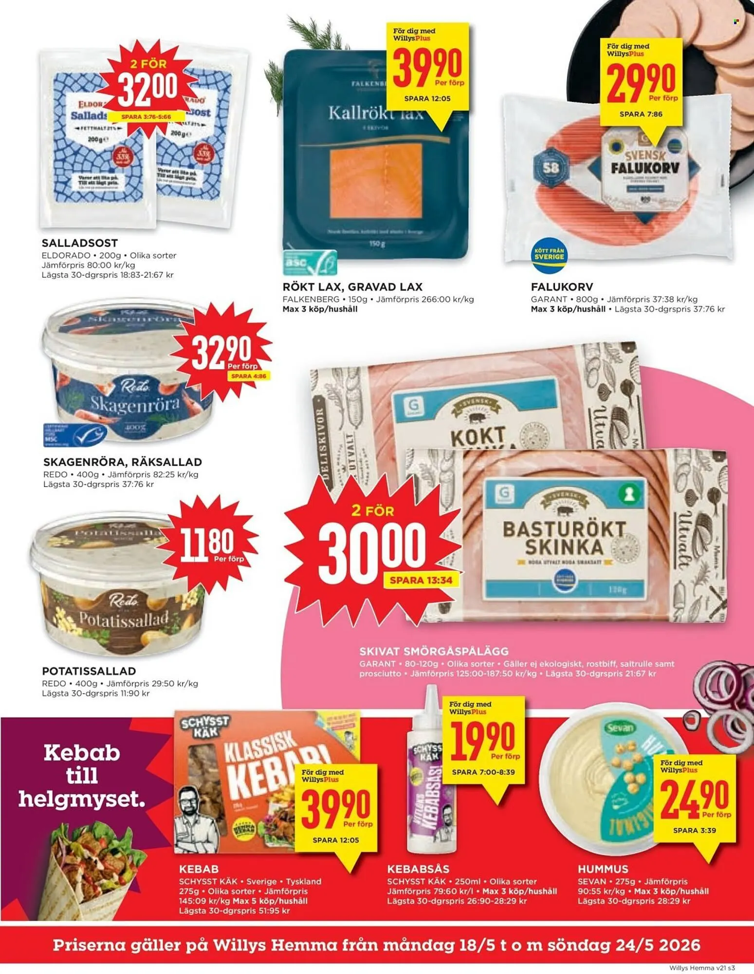 Willys reklamblad från 18 maj till 24 maj 2026 - Reklamblad sidor 3