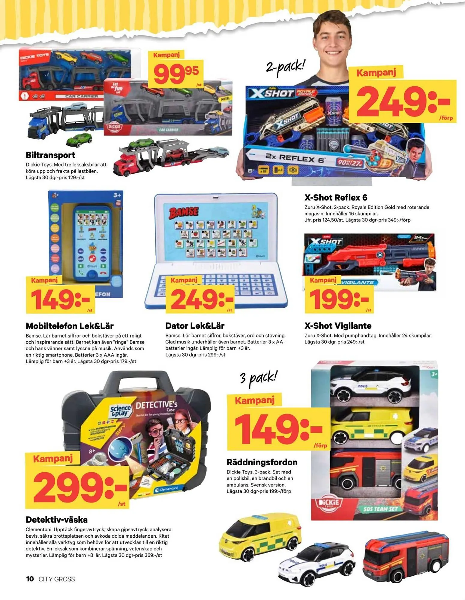 City Gross reklamblad från 3 november till 9 november 2025 - Reklamblad sidor 18