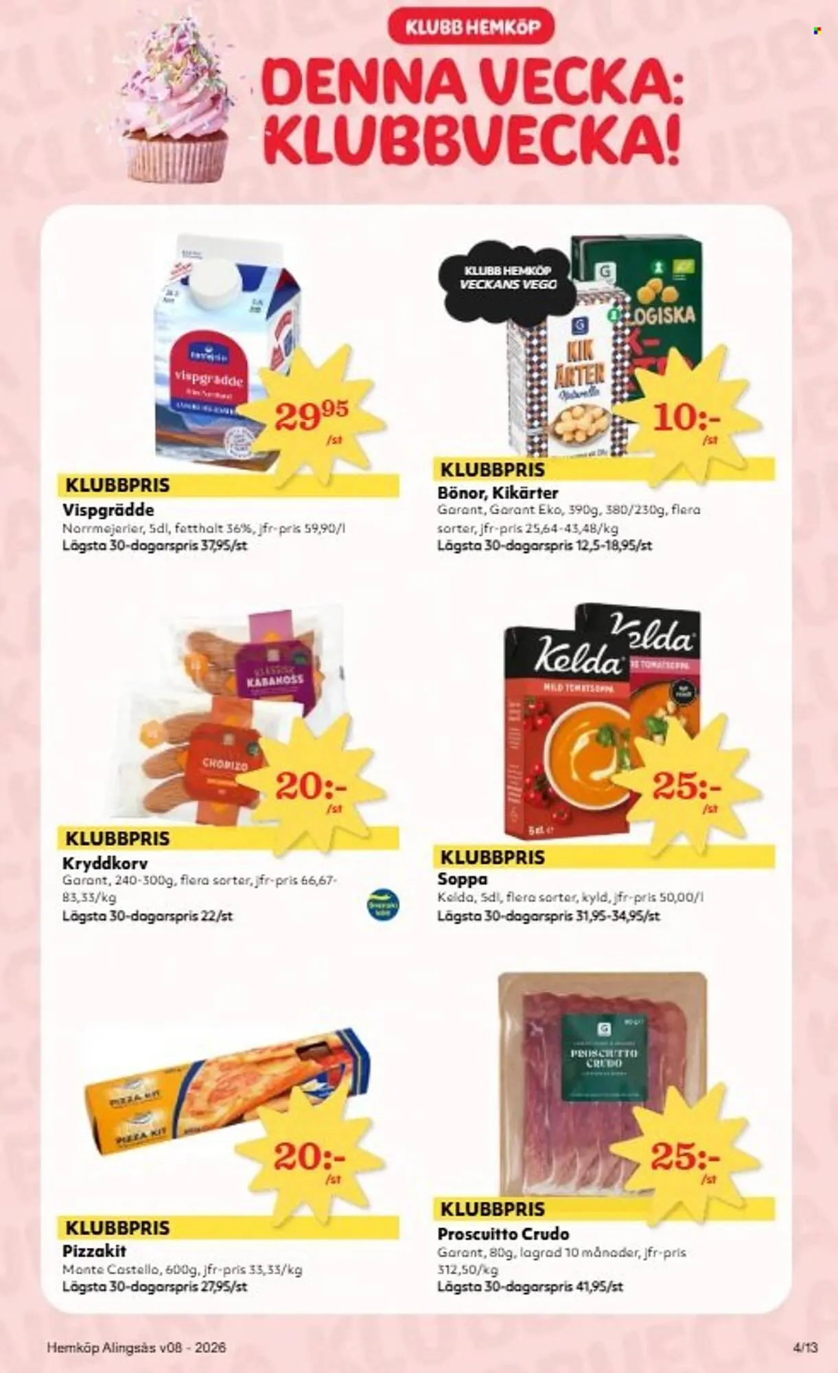 Hemköp reklamblad från 16 februari till 22 februari 2026 - Reklamblad sidor 4