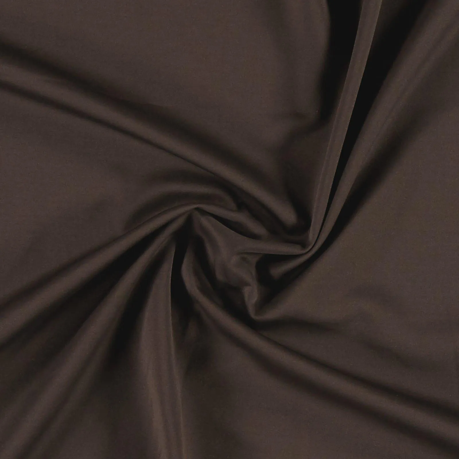 Interlock jersey mörkbrun
