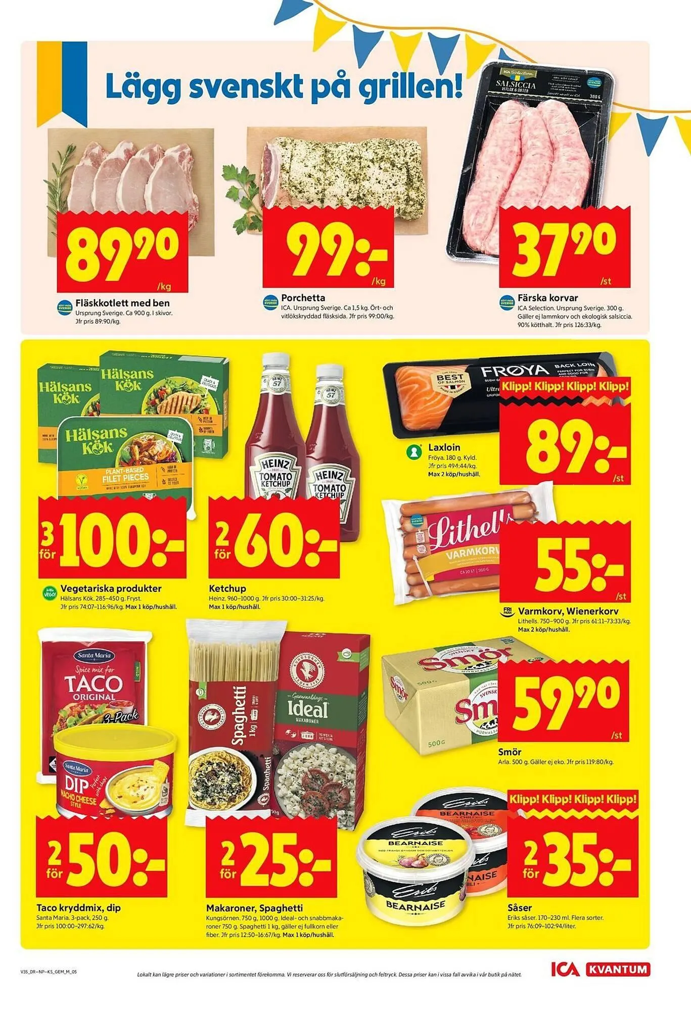ICA Kvantum reklamblad från 25 augusti till 31 augusti 2025 - Reklamblad sidor 5