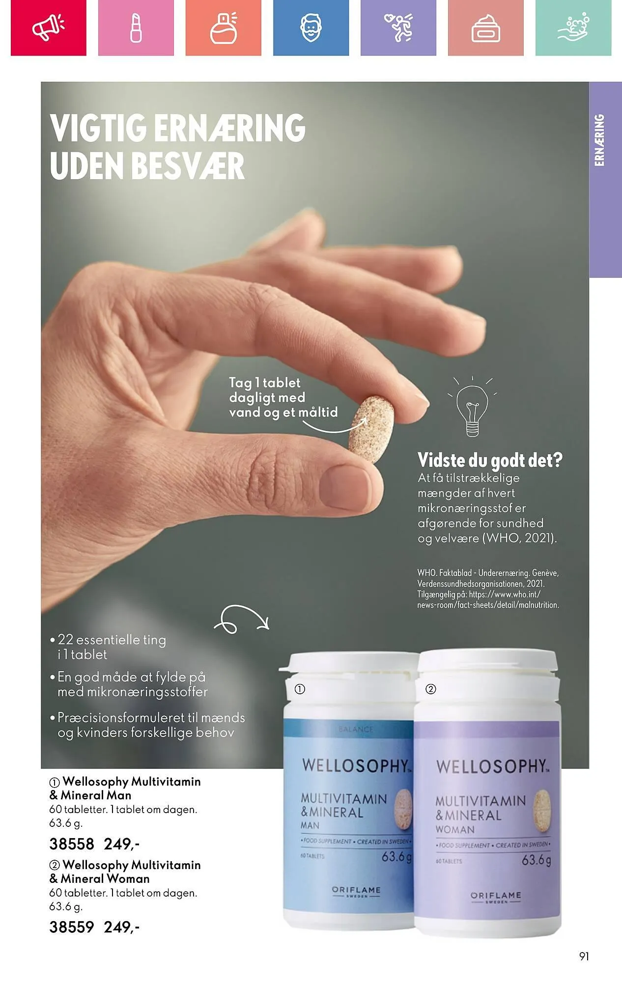 Oriflame reklamblad från 30 mars till 19 april 2025 - Reklamblad sidor 91