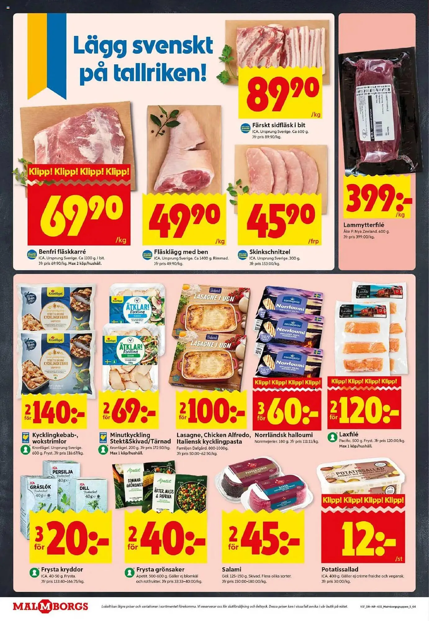 ICA Kvantum reklamblad från 8 september till 14 september 2025 - Reklamblad sidor 4