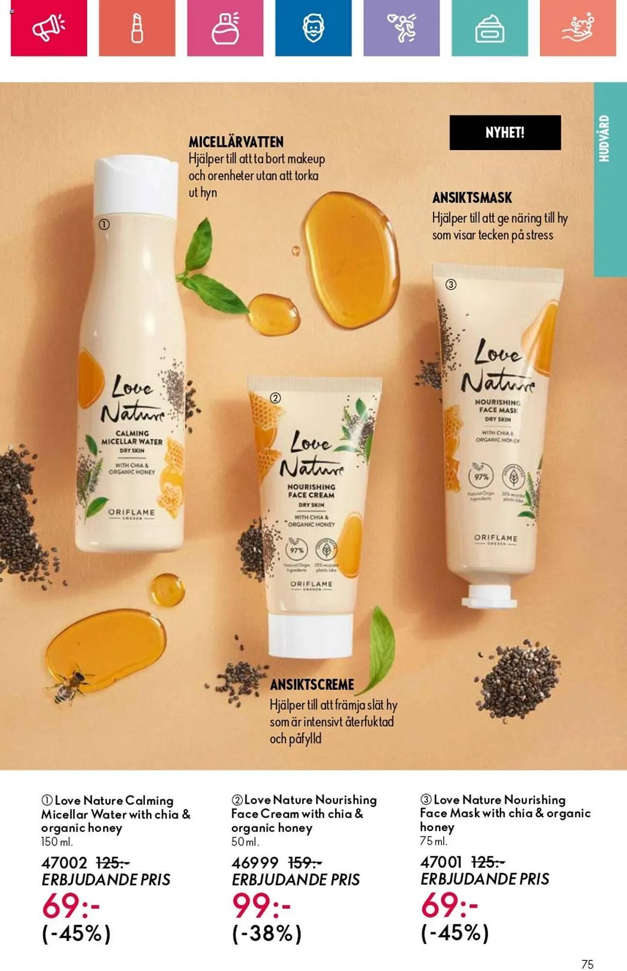 Oriflame reklamblad från 24 oktober till 13 november 2024 - Reklamblad sidor 75