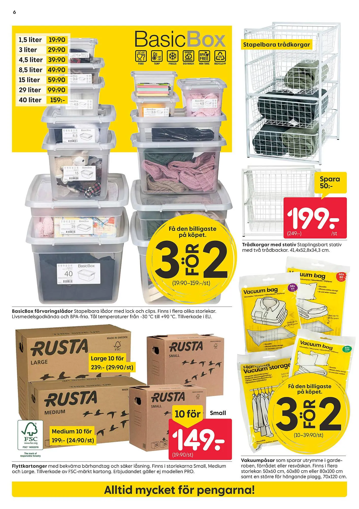 Rusta reklamblad från 11 mars till 17 mars 2024 - Reklamblad sidor 6