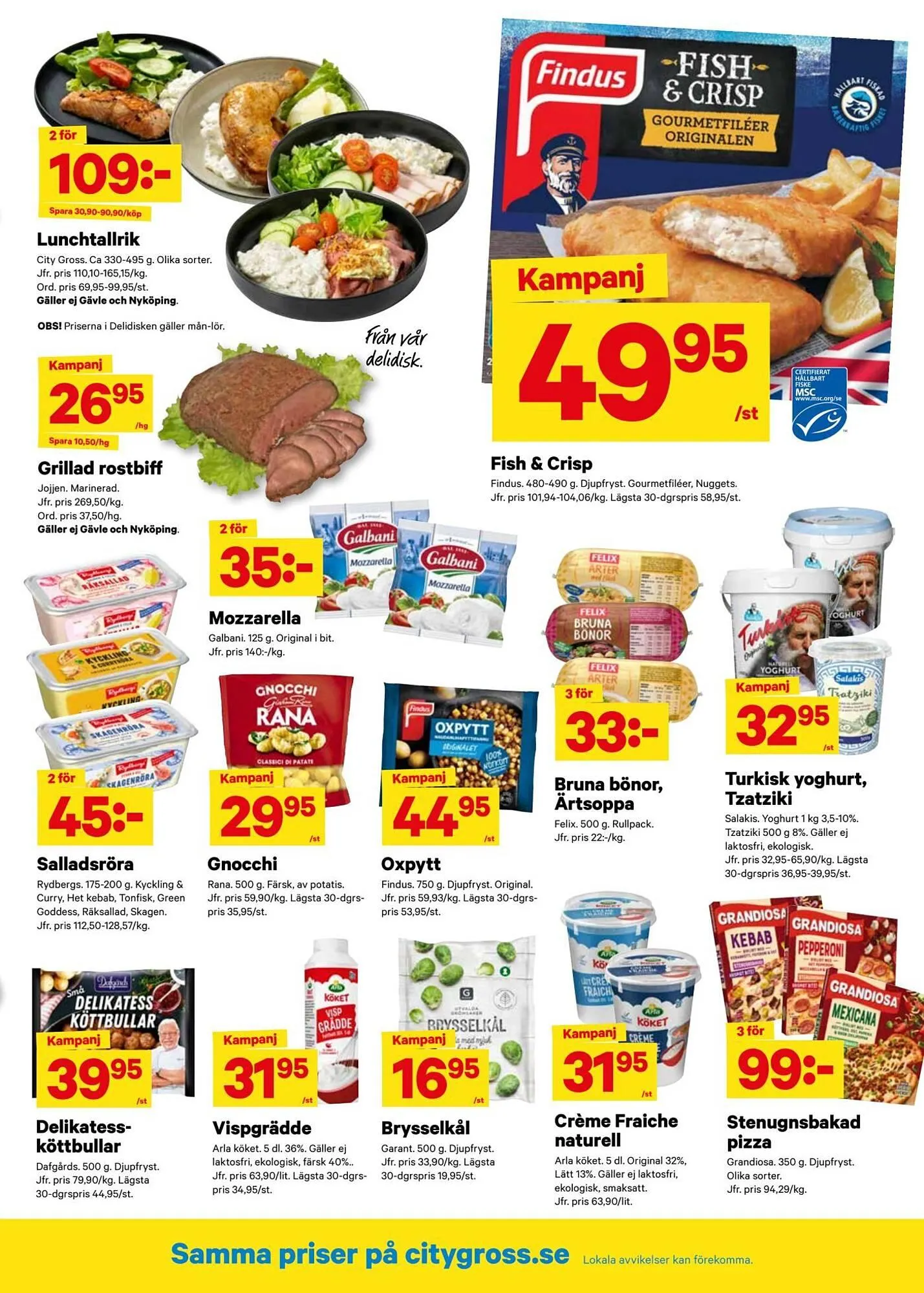 City Gross reklamblad från 27 oktober till 2 november 2025 - Reklamblad sidor 8