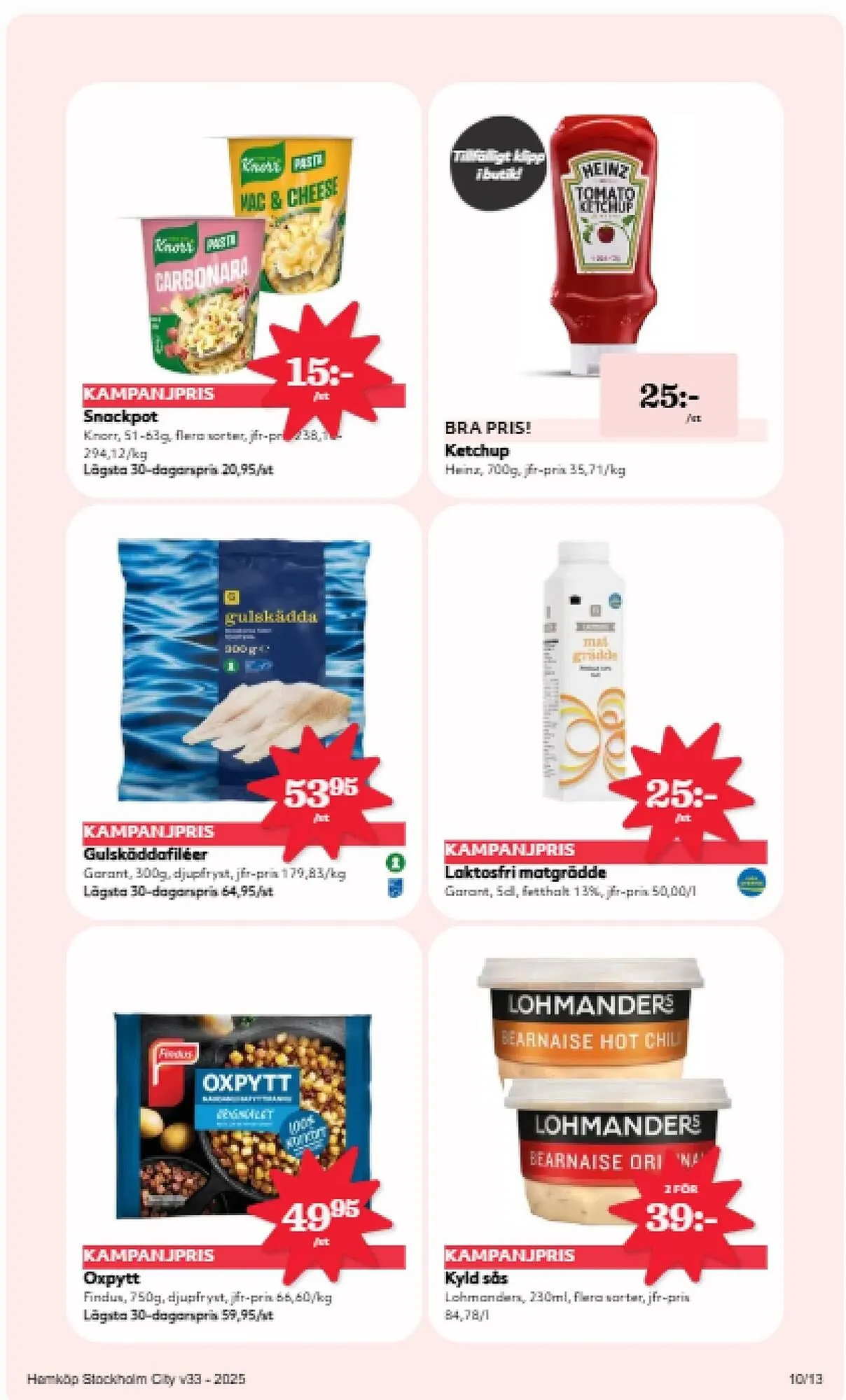 Hemköp reklamblad från 11 augusti till 17 augusti 2025 - Reklamblad sidor 10