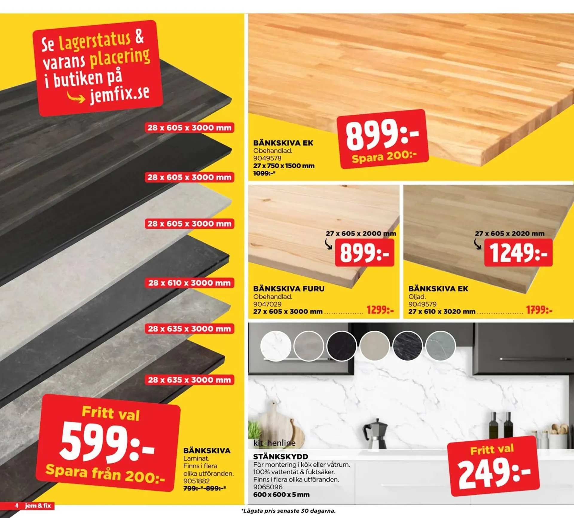 Jem&Fix reklamblad från 19 januari till 9 februari 2026 - Reklamblad sidor 4