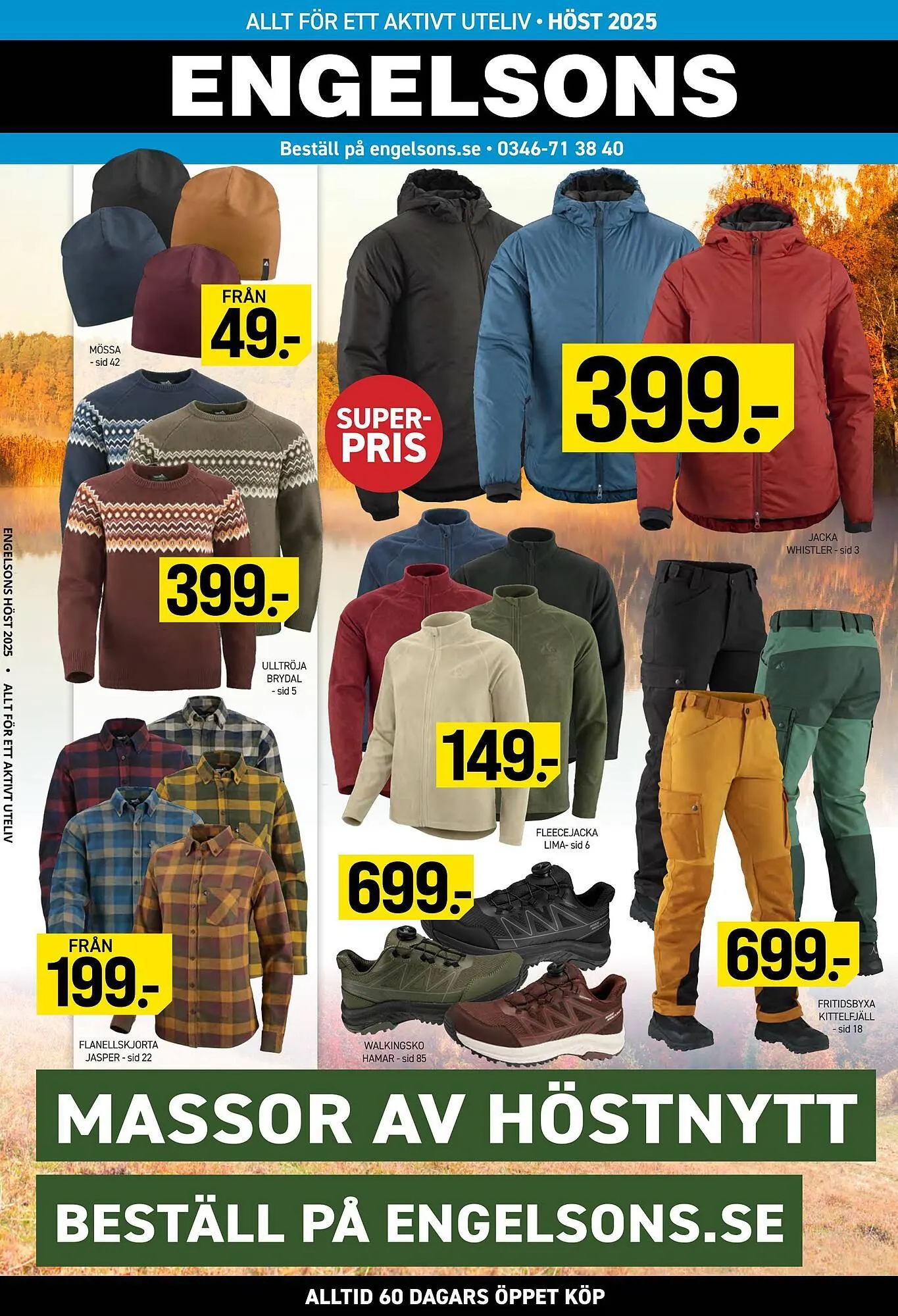 Engelsons reklamblad - 1