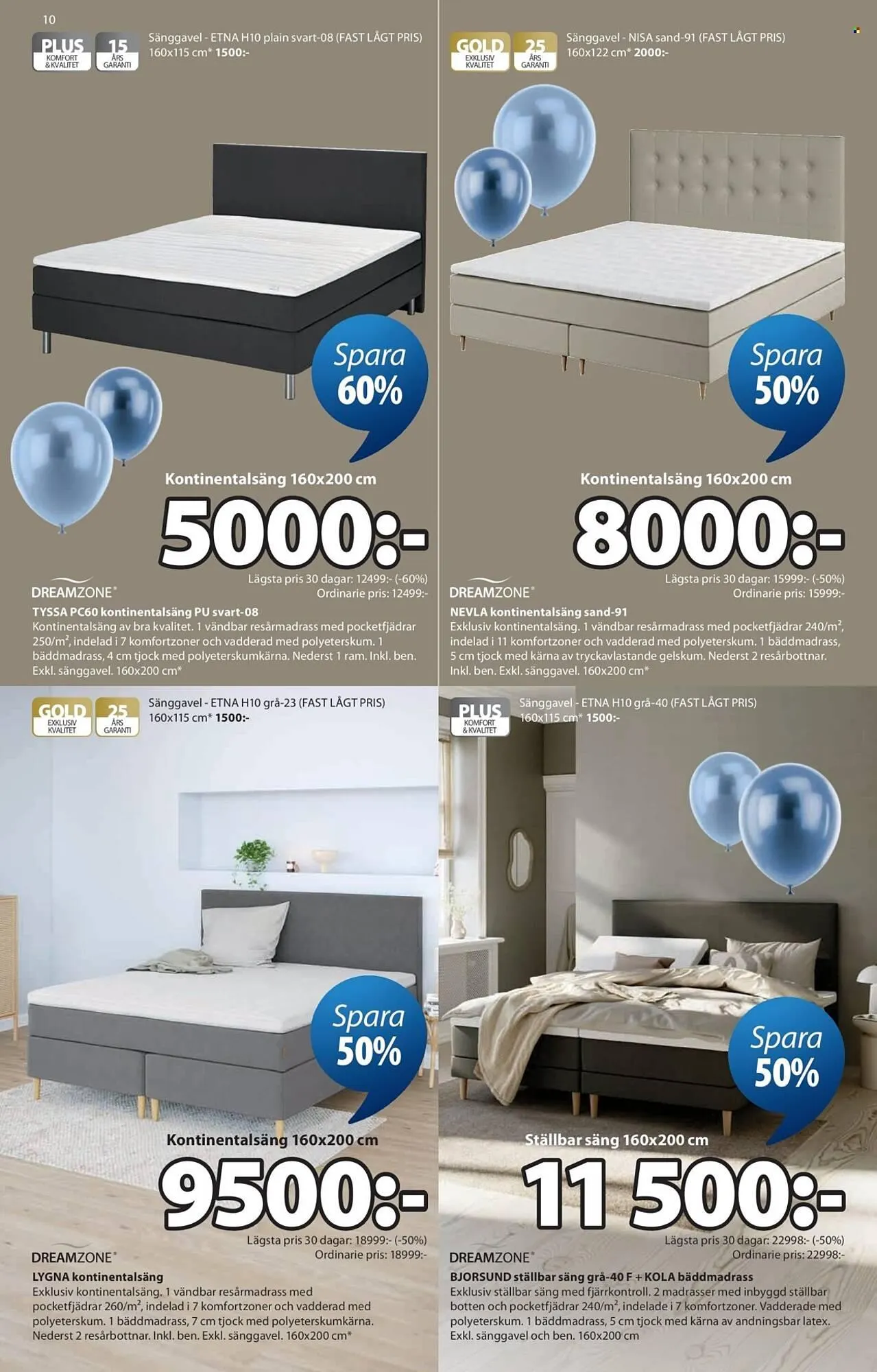 JYSK reklamblad från 30 mars till 26 april 2026 - Reklamblad sidor 10