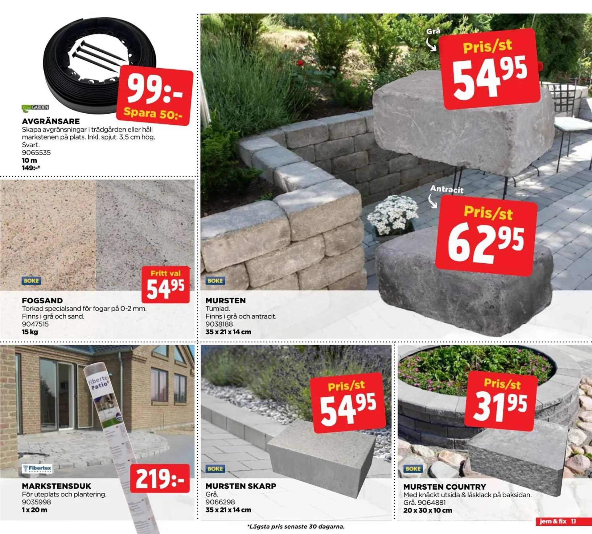 Jem&Fix reklamblad från 20 april till 4 maj 2026 - Reklamblad sidor 13