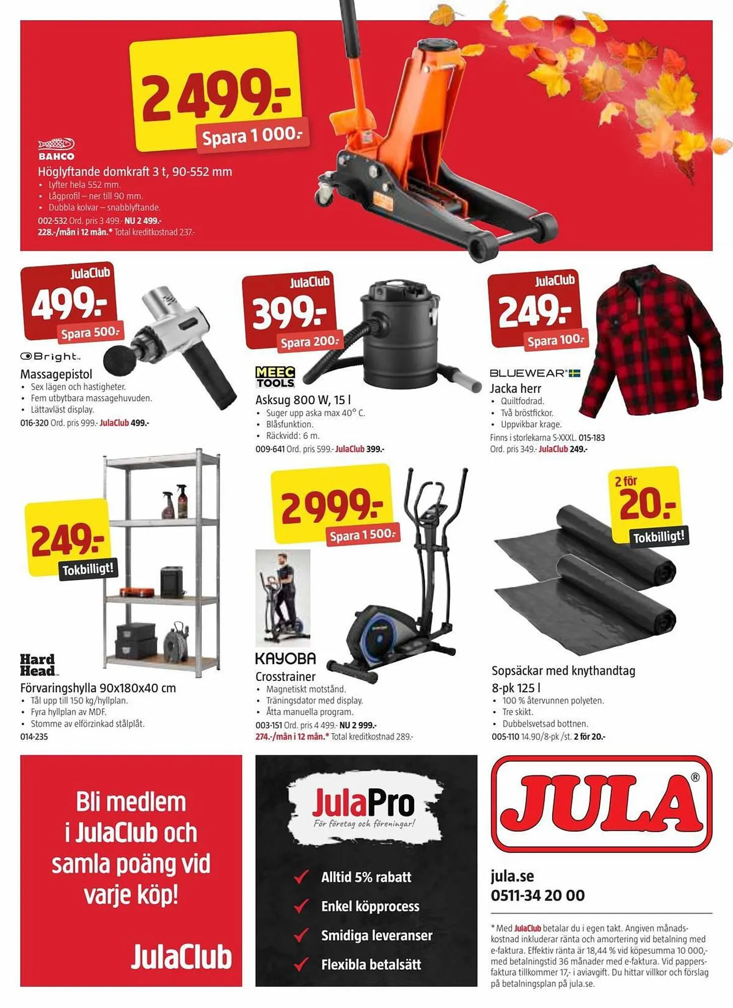 Jula reklamblad från 29 september till 12 oktober 2023 - Reklamblad sidor 12
