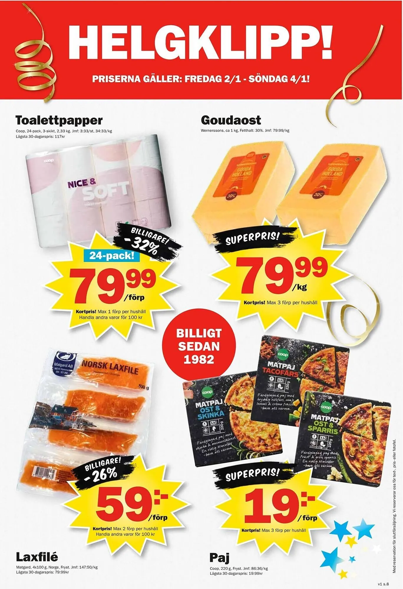 Pekås reklamblad från 29 december till 4 januari 2026 - Reklamblad sidor 8