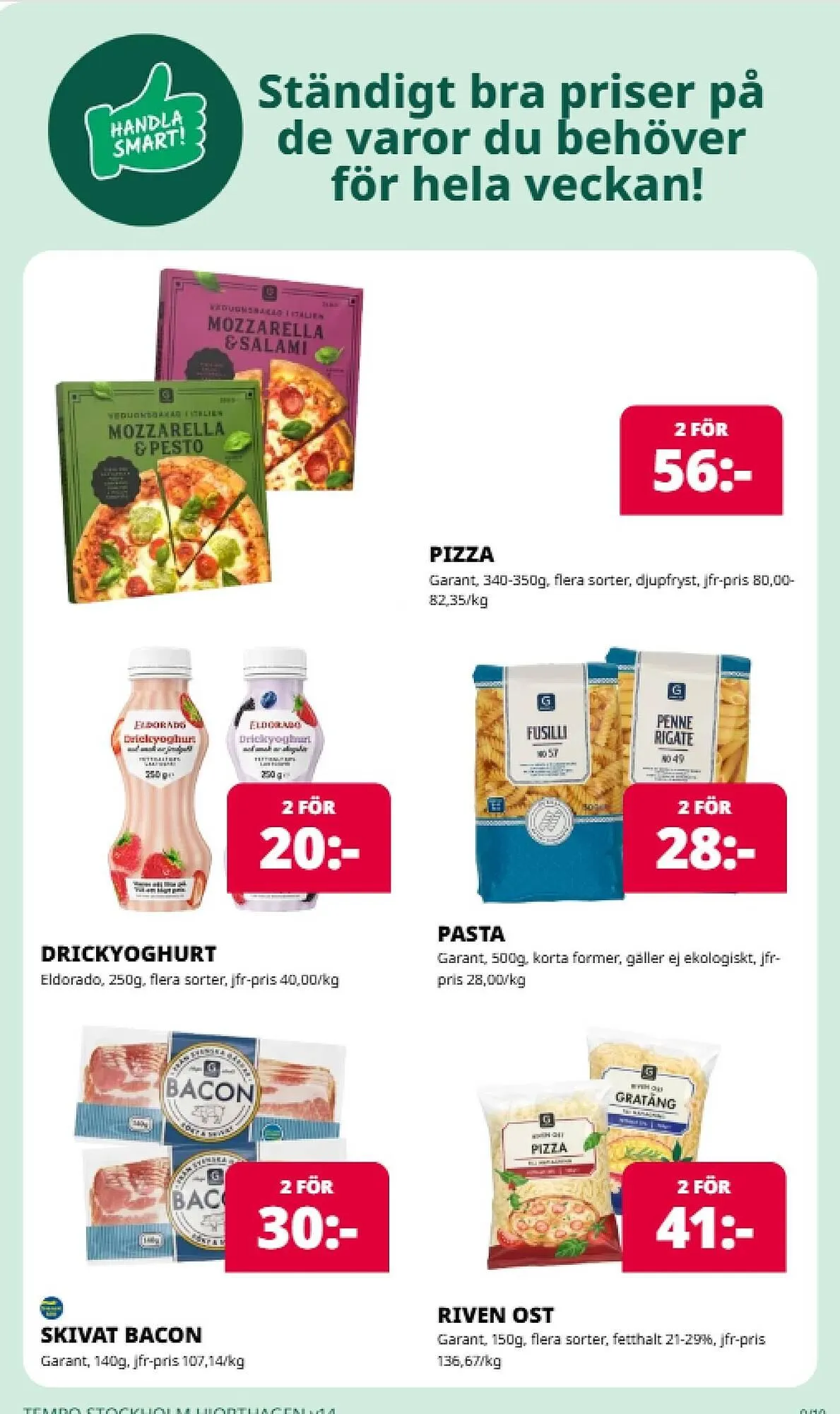 Tempo reklamblad från 1 april till 6 april 2026 - Reklamblad sidor 9