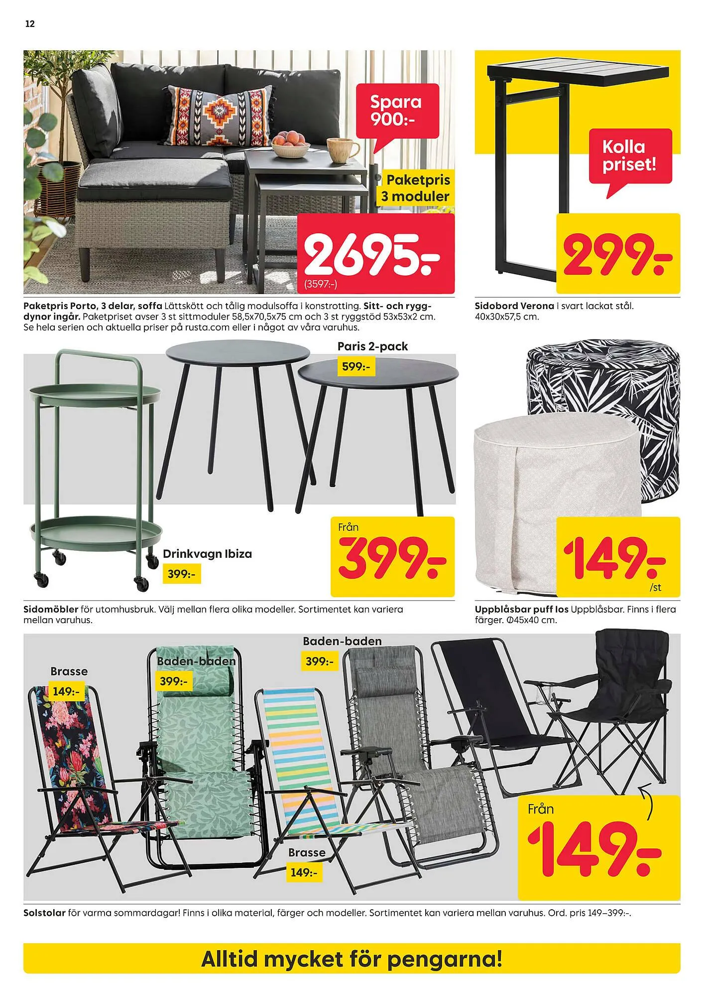 Rusta reklamblad från 26 maj till 1 juni 2025 - Reklamblad sidor 12