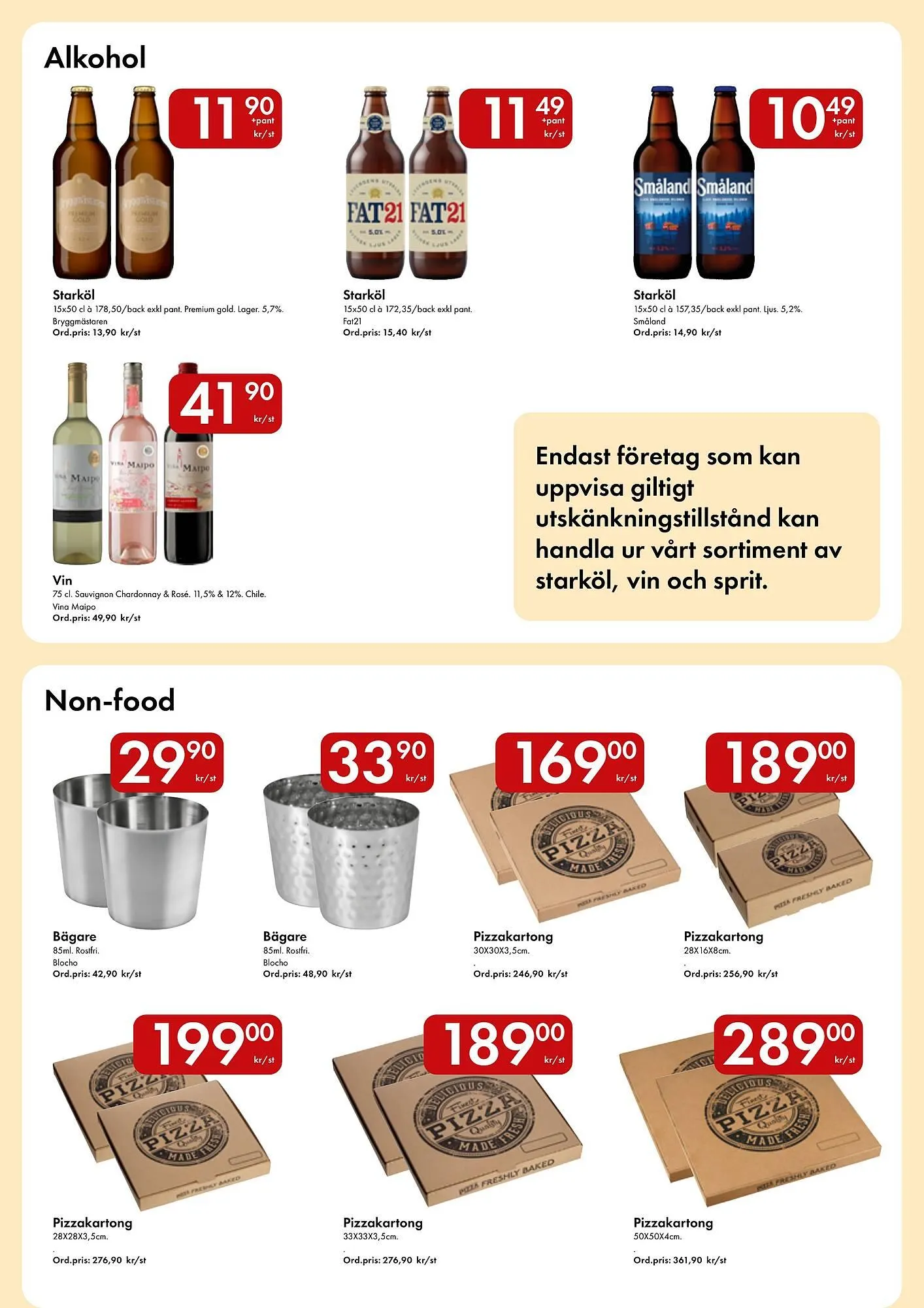 Snabbgross reklamblad från 23 april till 26 april 2026 - Reklamblad sidor 10