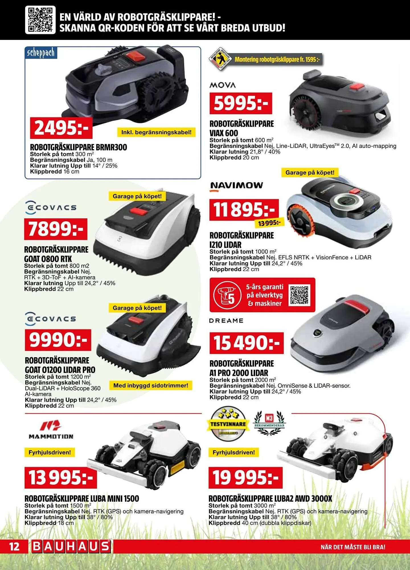 Bauhaus reklamblad från 4 maj till 18 maj 2026 - Reklamblad sidor 12