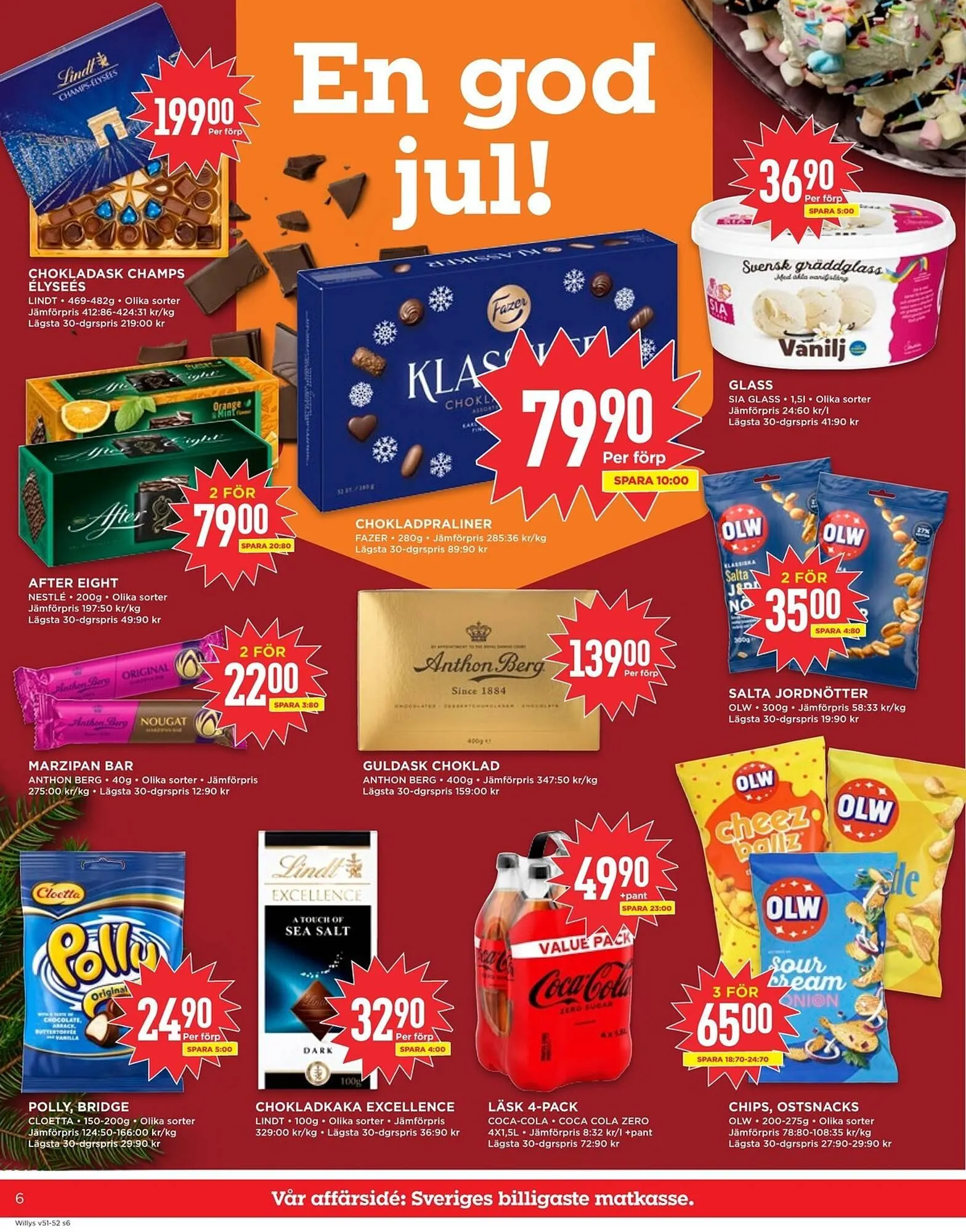 Willys reklamblad från 15 december till 25 december 2025 - Reklamblad sidor 6