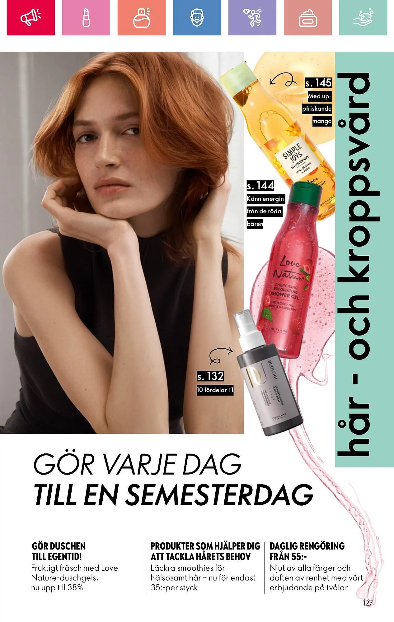 Oriflame reklamblad från 13 juli till 2 augusti 2025 - Reklamblad sidor 127