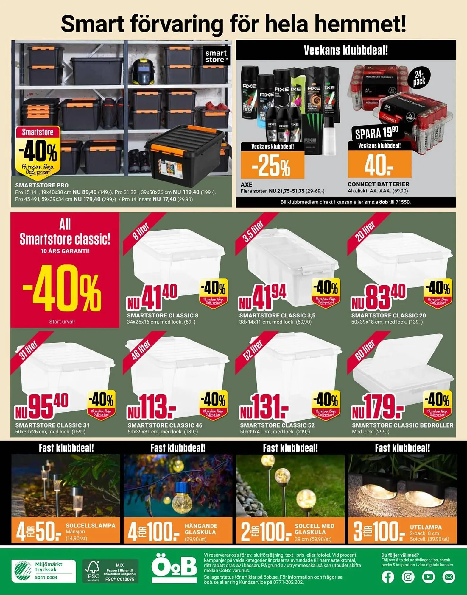 ÖoB annonsblad från 13 april till 20 april 2026 - Reklamblad sidor 12