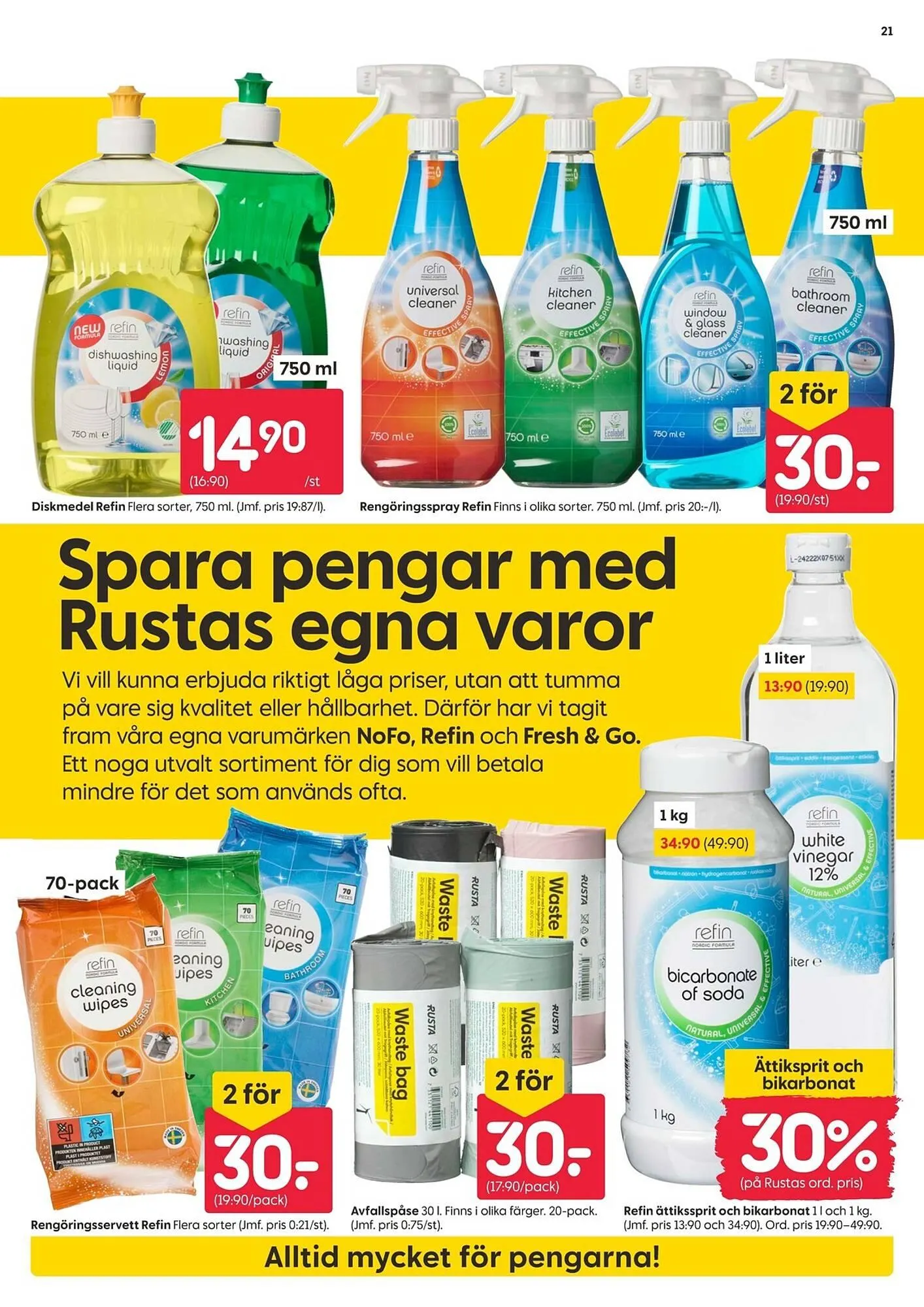 Rusta reklamblad från 11 maj till 17 maj 2026 - Reklamblad sidor 21