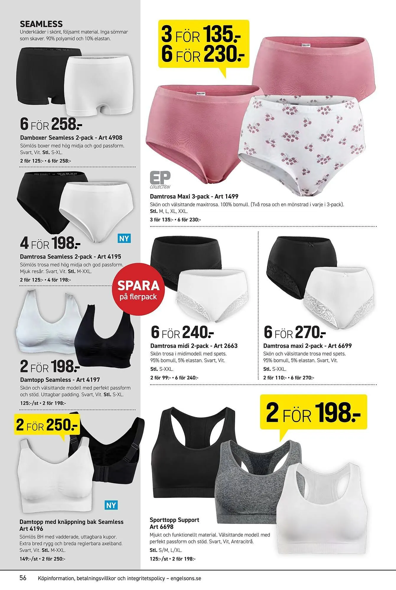 Engelsons reklamblad från 12 maj till 31 maj 2025 - Reklamblad sidor 56