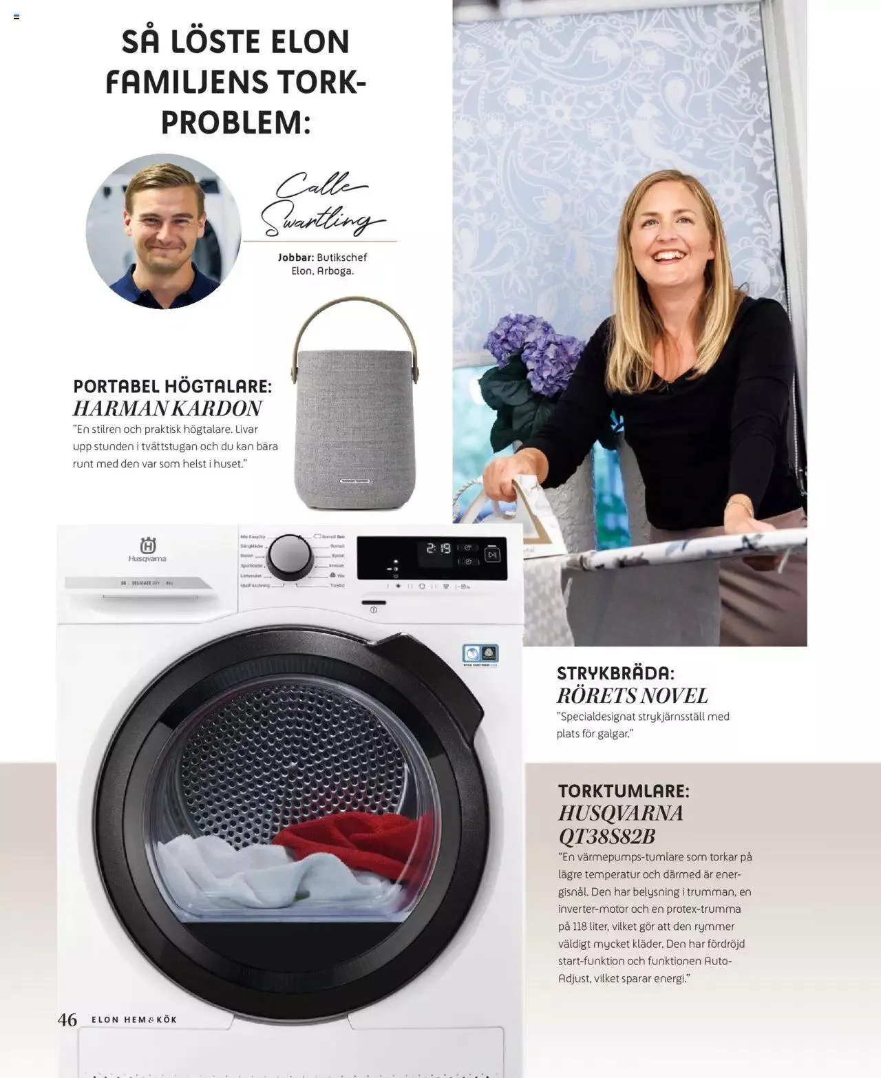 Elon - Katalog Hem & Kök nr. 3/2023 från 11 september till 31 december 2023 - Reklamblad sidor 46