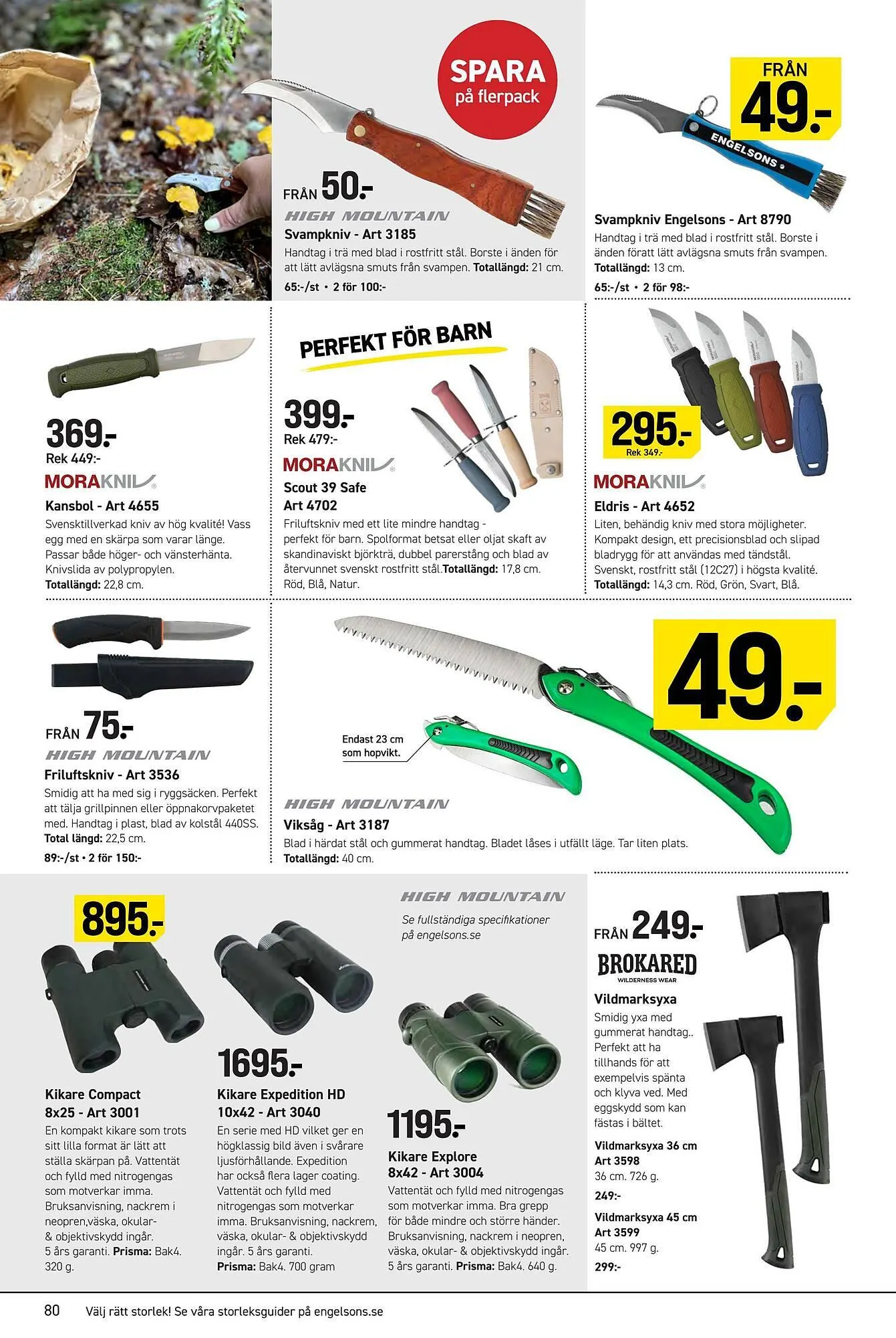 Engelsons reklamblad från 12 maj till 31 maj 2025 - Reklamblad sidor 80