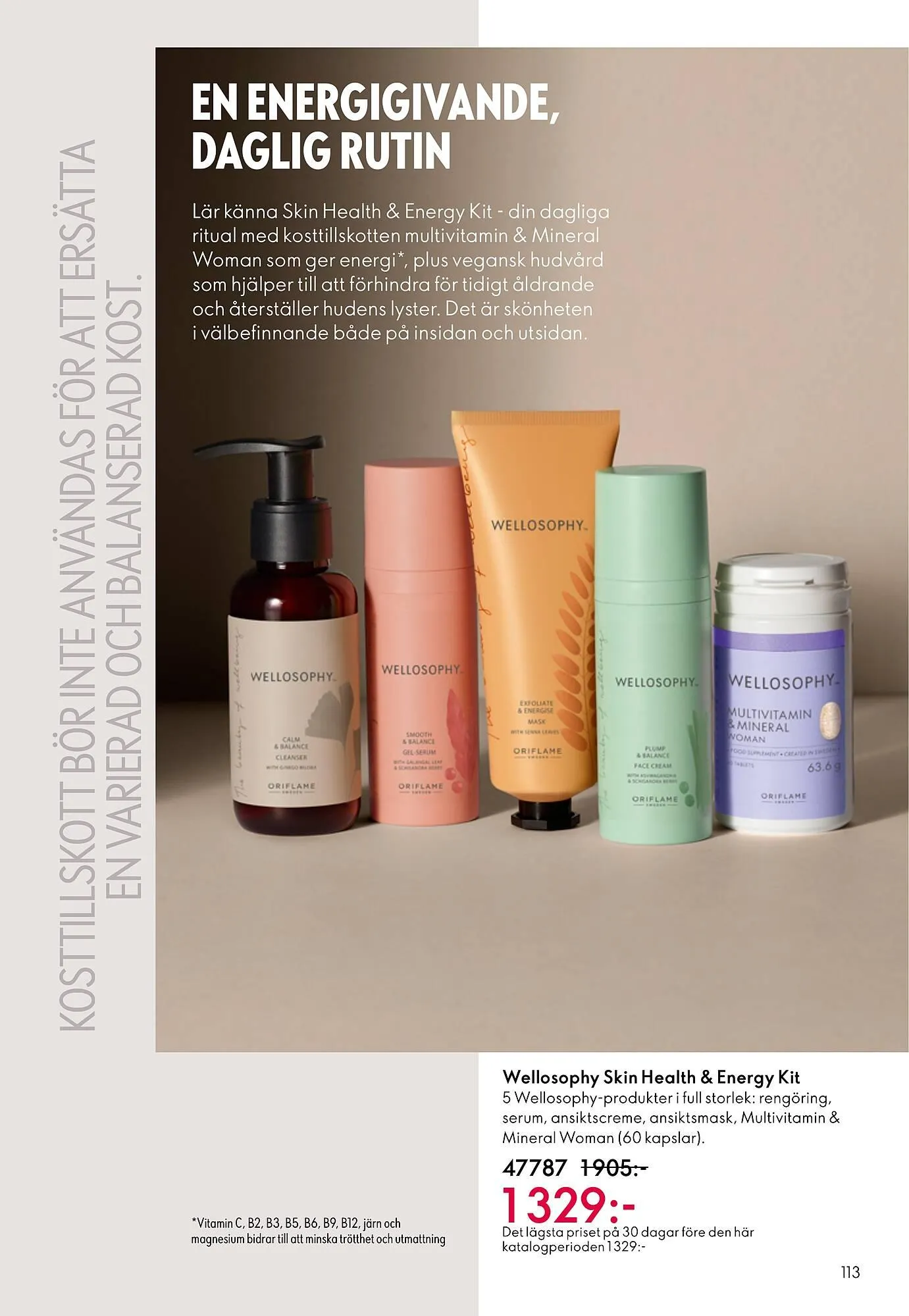 Oriflame reklamblad från 14 september till 7 oktober 2025 - Reklamblad sidor 113