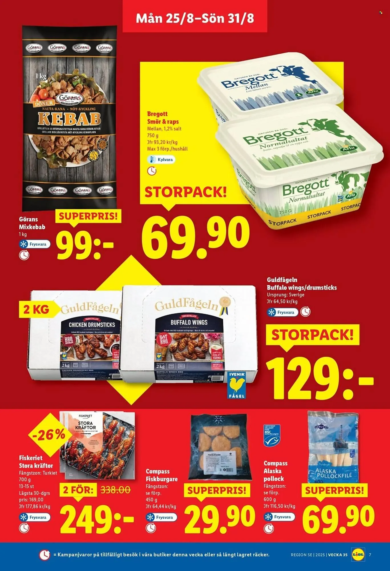 Lidl reklamblad från 25 augusti till 31 augusti 2025 - Reklamblad sidor 7