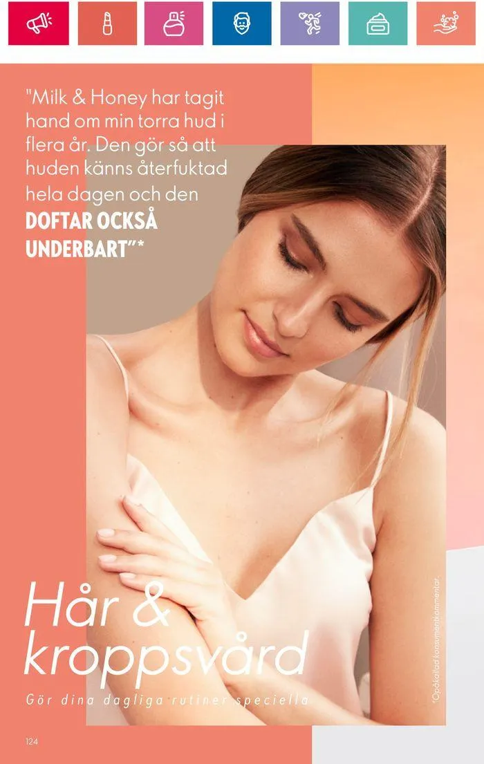 Oriflame reklamblad från 20 juni till 4 juli 2024 - Reklamblad sidor 124