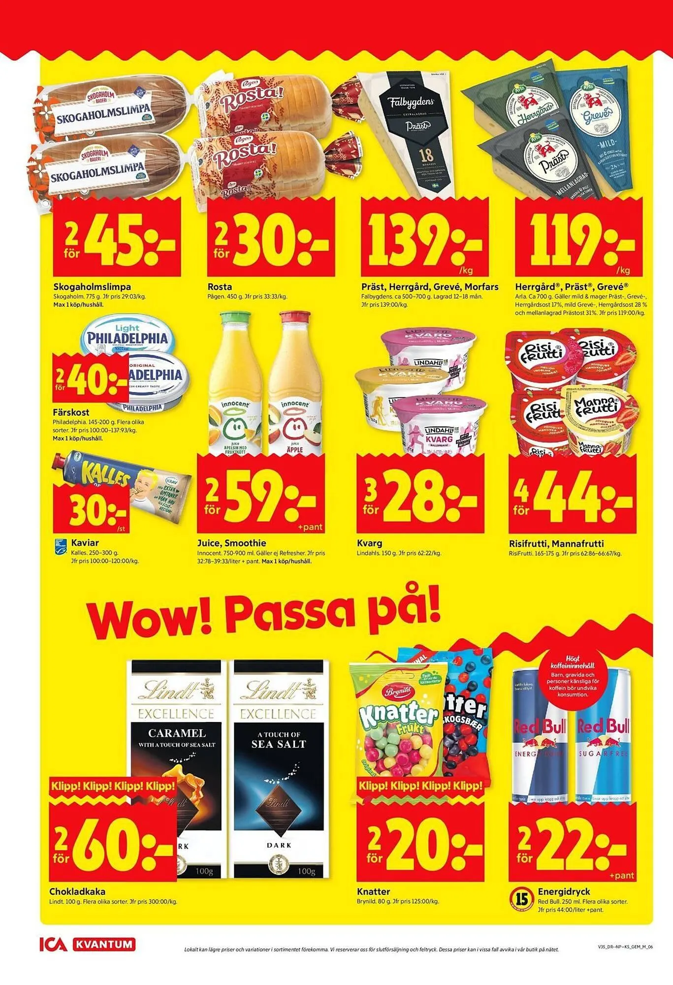 ICA Kvantum reklamblad från 25 augusti till 31 augusti 2025 - Reklamblad sidor 6