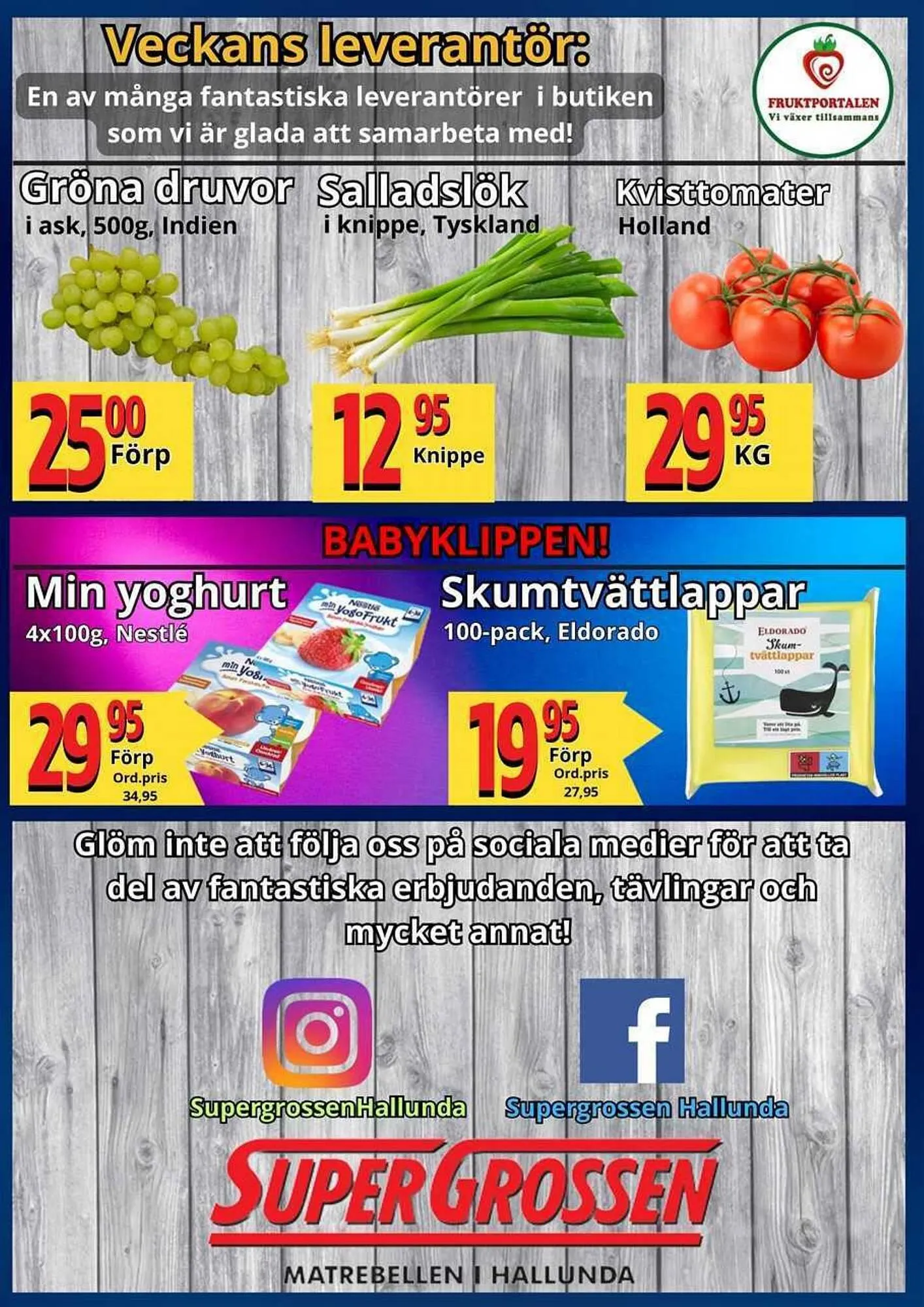 Supergrossen reklamblad från 7 april till 13 april 2025 - Reklamblad sidor 14