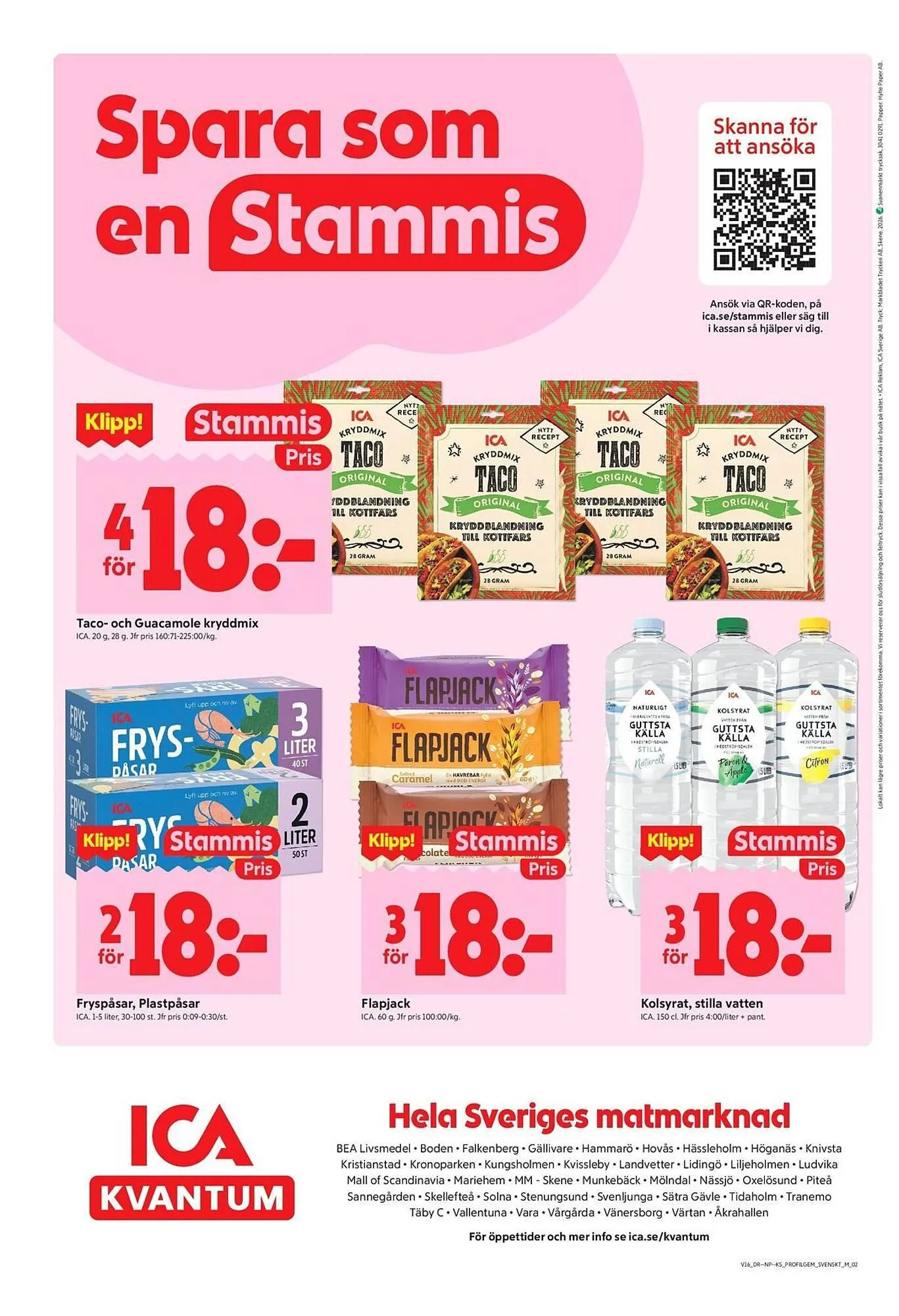 ICA Kvantum reklamblad från 13 april till 19 april 2026 - Reklamblad sidor 10