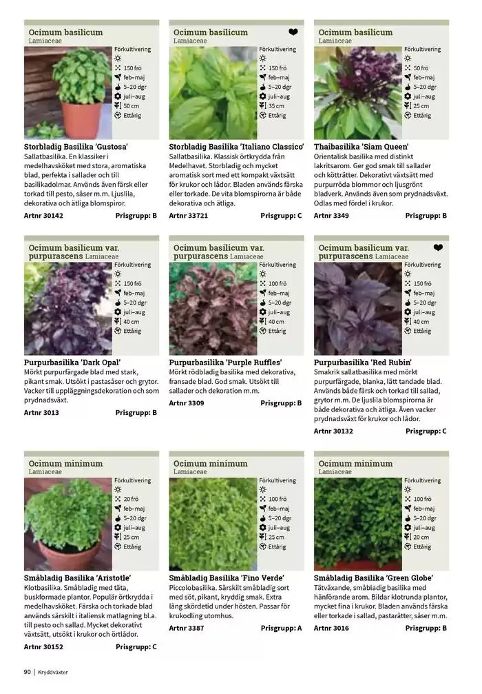 Frökatalog 2025! från 23 januari till 31 december 2025 - Reklamblad sidor 90